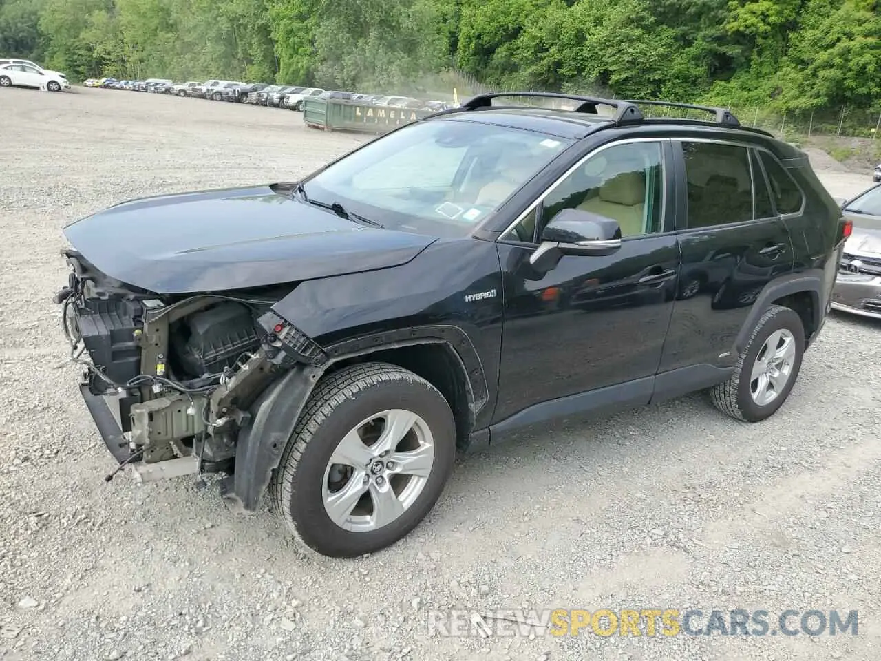 1 Фотография поврежденного автомобиля 2T3MWRFV4KW004140 TOYOTA RAV4 2019