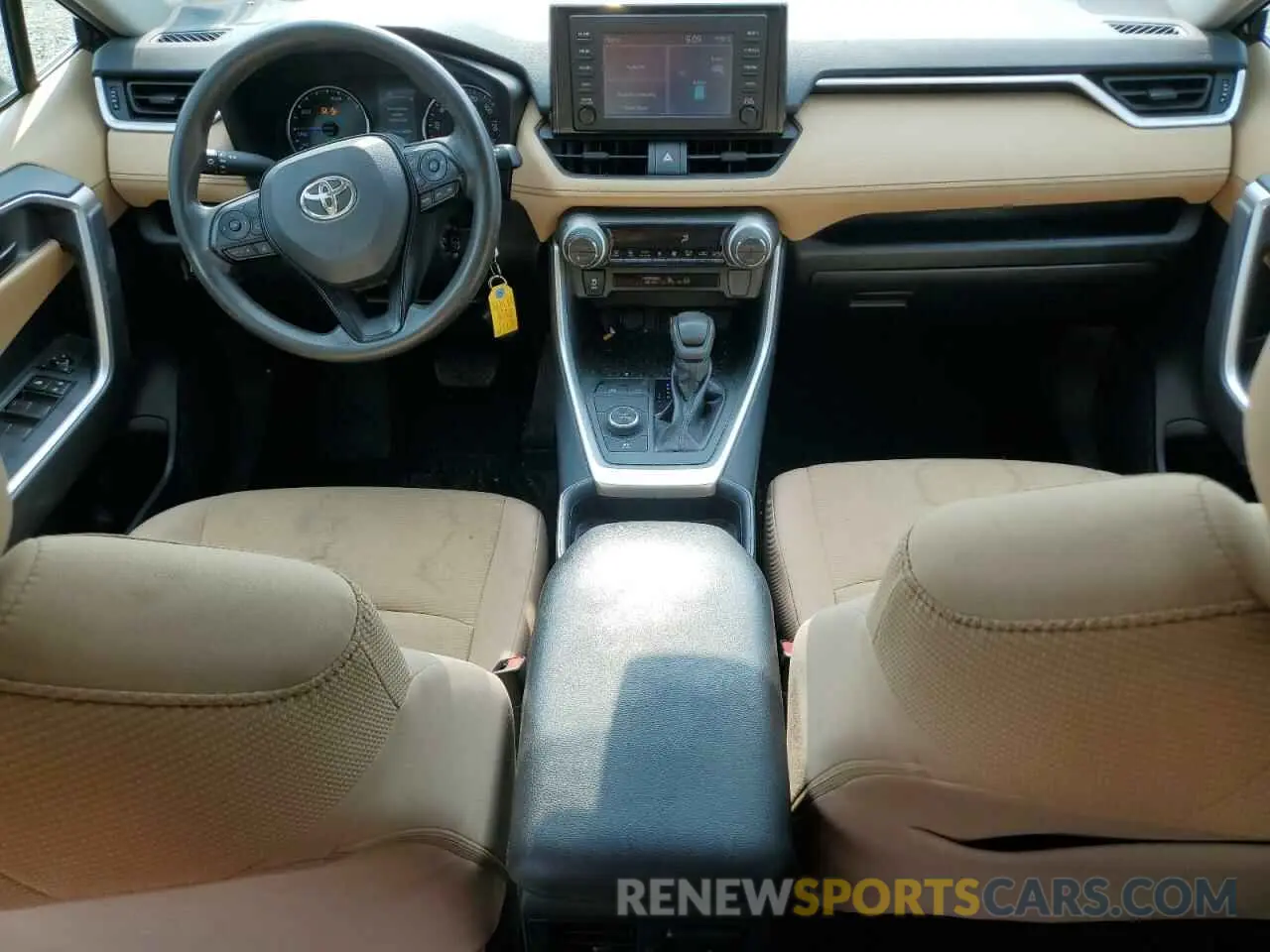 8 Фотография поврежденного автомобиля 2T3MWRFV4KW004140 TOYOTA RAV4 2019
