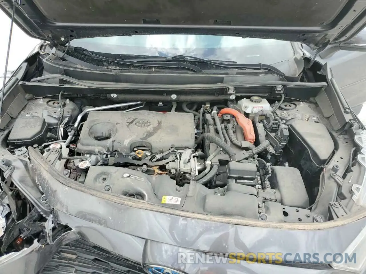 14 Photograph of a damaged car 2T3MWRFV6KW033672 TOYOTA RAV4 2019