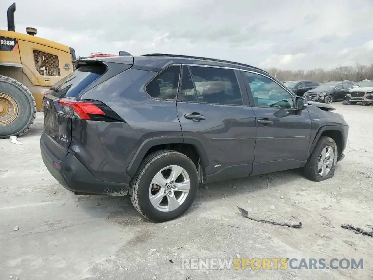 3 Photograph of a damaged car 2T3MWRFV6KW033672 TOYOTA RAV4 2019