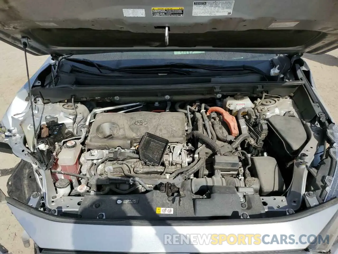 12 Photograph of a damaged car 2T3MWRFV7KW026312 TOYOTA RAV4 2019