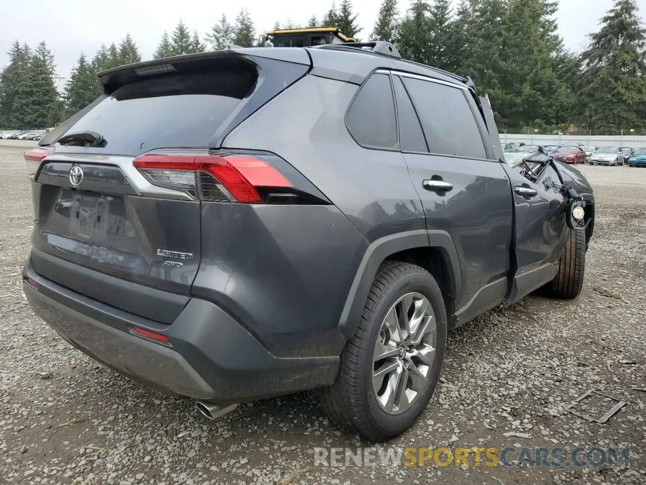 3 Photograph of a damaged car 2T3N1RFV0KC017231 TOYOTA RAV4 2019