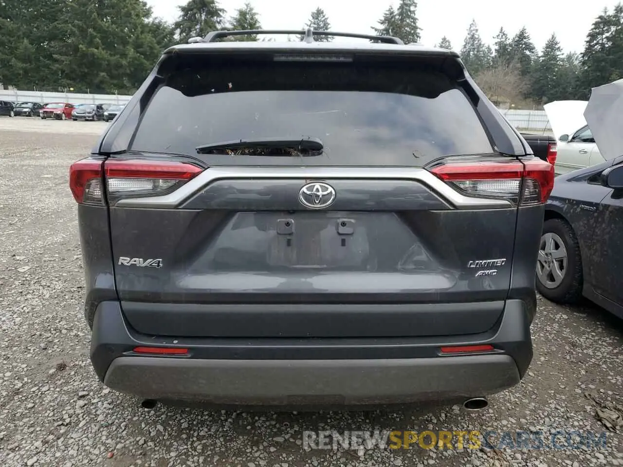 6 Photograph of a damaged car 2T3N1RFV0KC017231 TOYOTA RAV4 2019