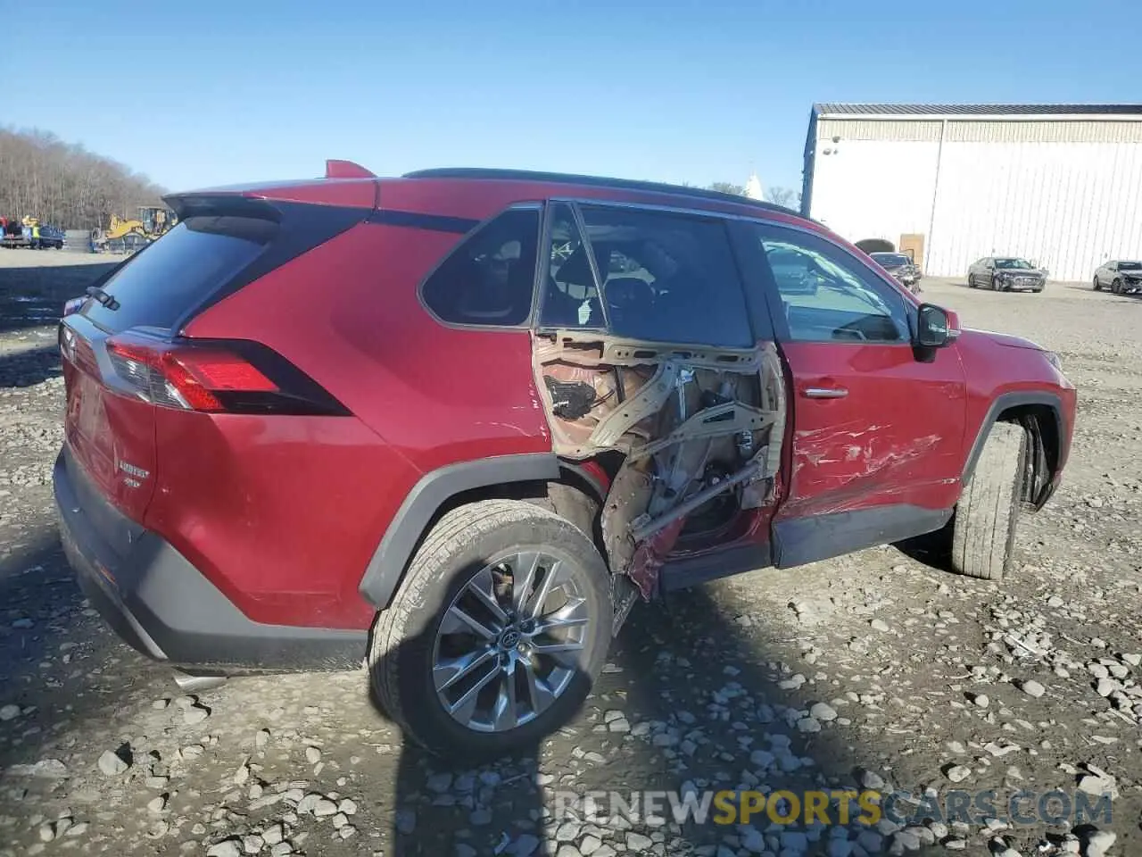 3 Photograph of a damaged car 2T3N1RFV1KC017934 TOYOTA RAV4 2019