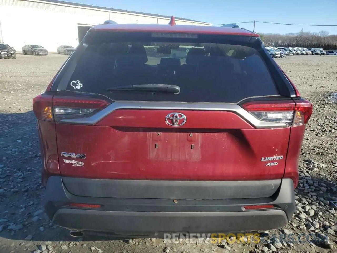6 Photograph of a damaged car 2T3N1RFV1KC017934 TOYOTA RAV4 2019