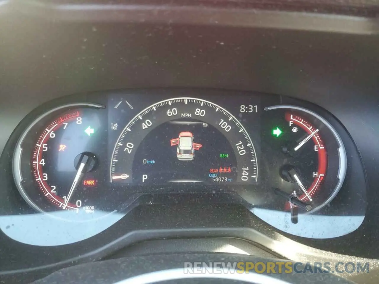 9 Photograph of a damaged car 2T3N1RFV1KC017934 TOYOTA RAV4 2019