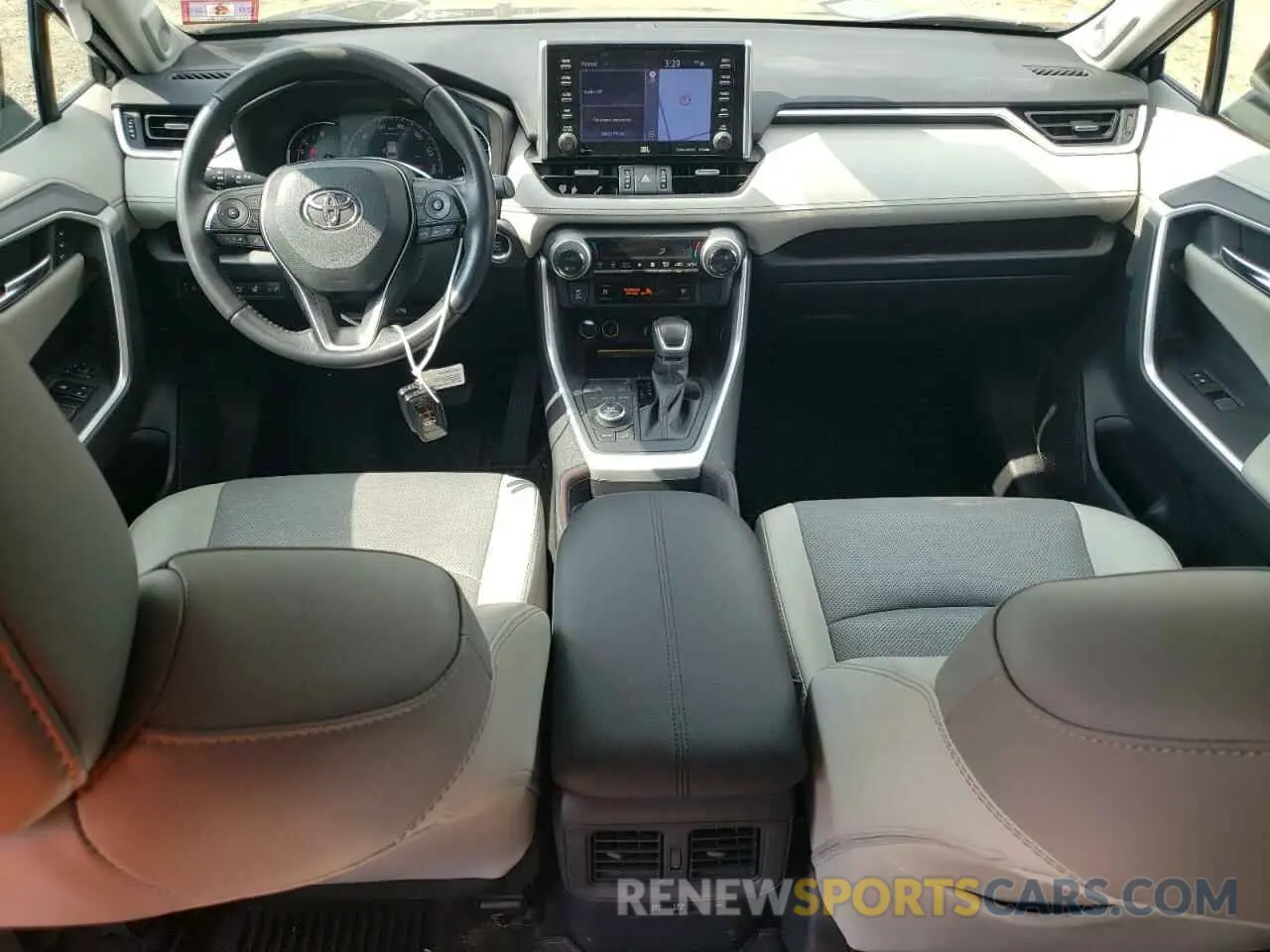 8 Фотография поврежденного автомобиля 2T3N1RFV1KW016779 TOYOTA RAV4 2019