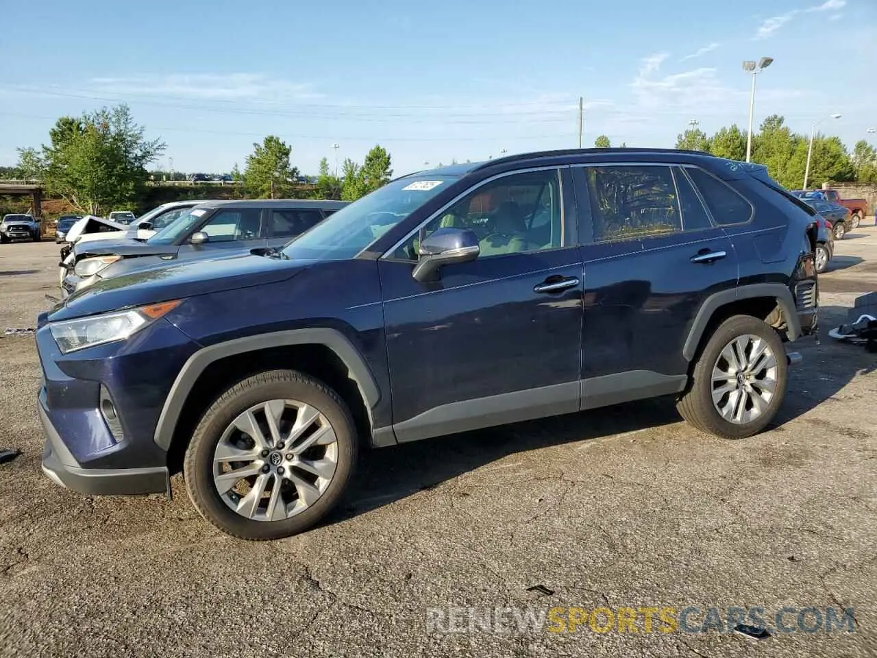 1 Photograph of a damaged car 2T3N1RFV3KC044892 TOYOTA RAV4 2019