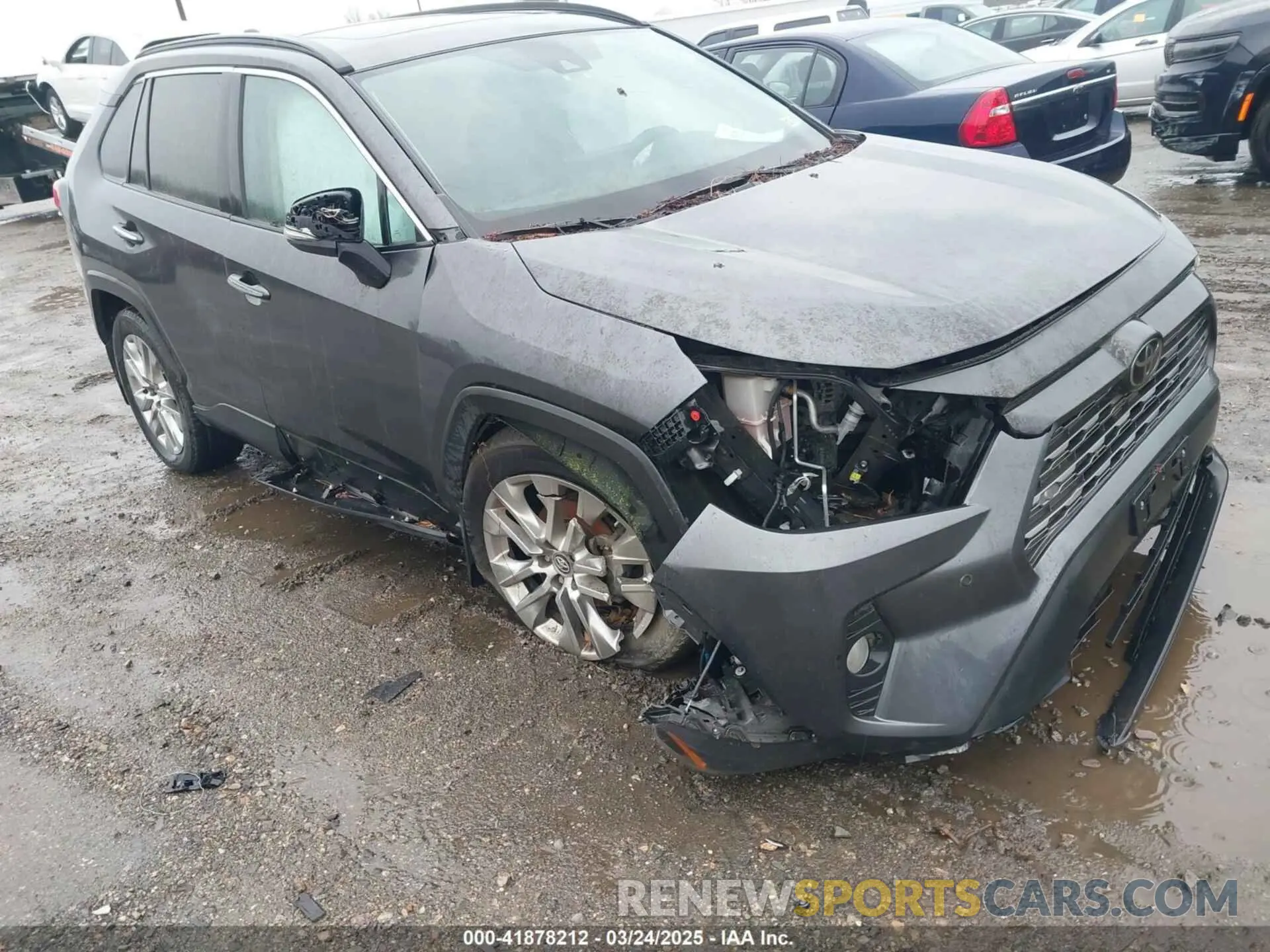 6 Photograph of a damaged car 2T3N1RFV4KC034761 TOYOTA RAV4 2019