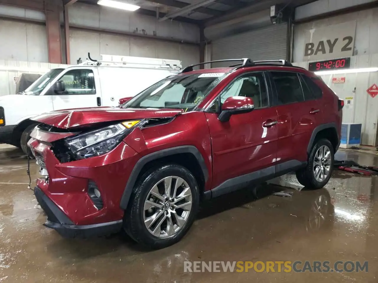 1 Photograph of a damaged car 2T3N1RFV6KC001874 TOYOTA RAV4 2019