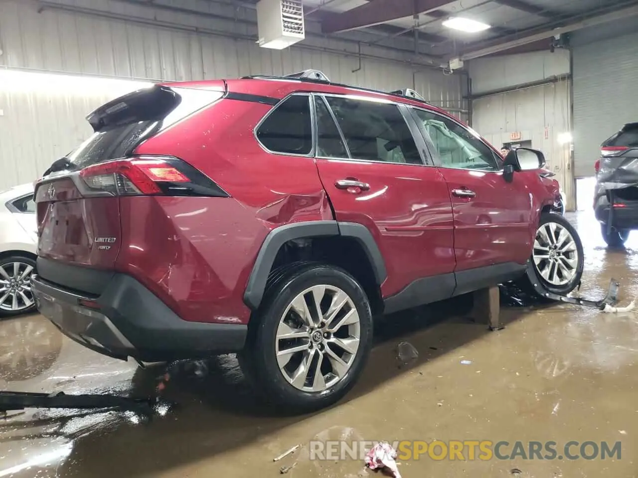 3 Photograph of a damaged car 2T3N1RFV6KC001874 TOYOTA RAV4 2019
