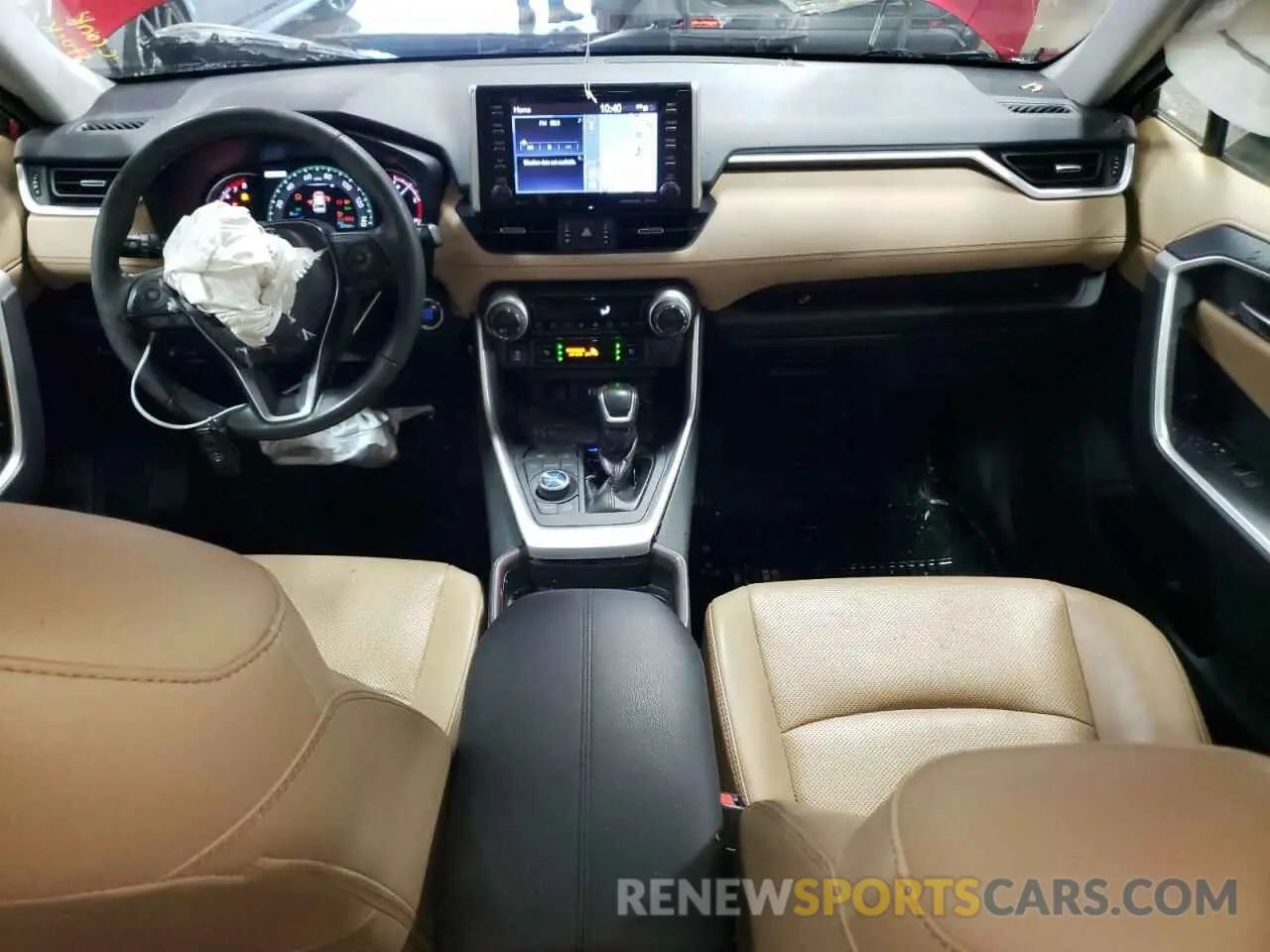 8 Photograph of a damaged car 2T3N1RFV6KC001874 TOYOTA RAV4 2019