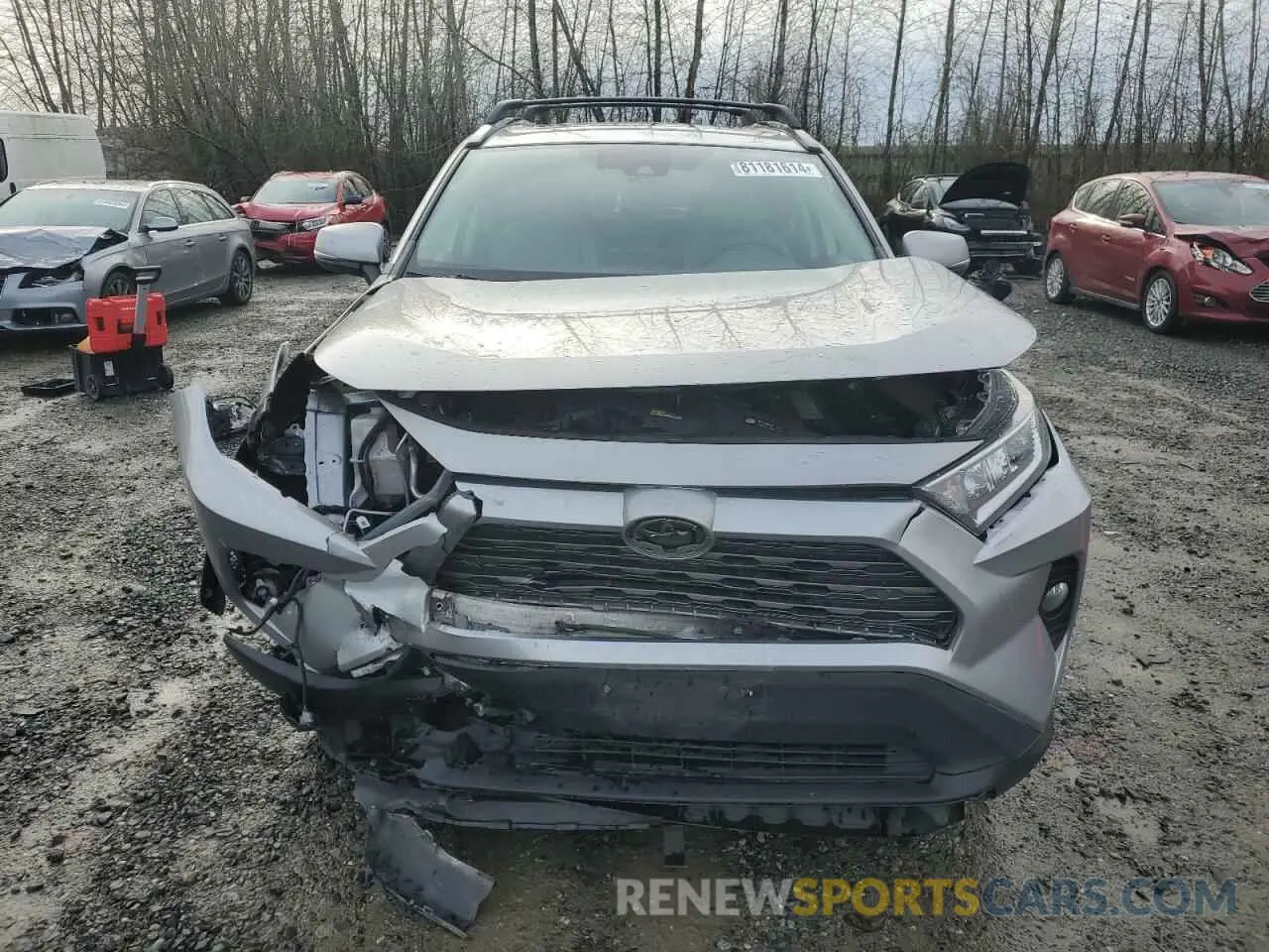 5 Фотография поврежденного автомобиля 2T3N1RFV6KC057202 TOYOTA RAV4 2019