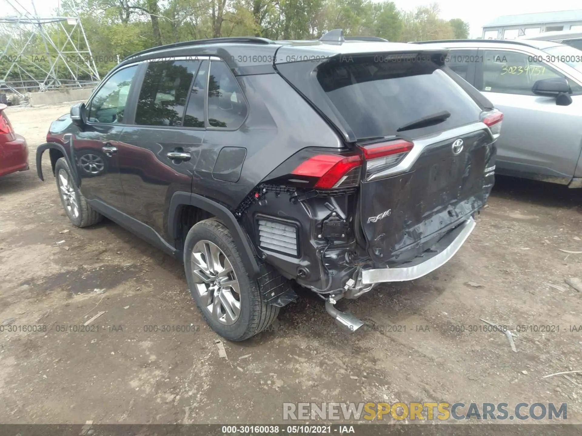 3 Photograph of a damaged car 2T3N1RFV7KW005530 TOYOTA RAV4 2019