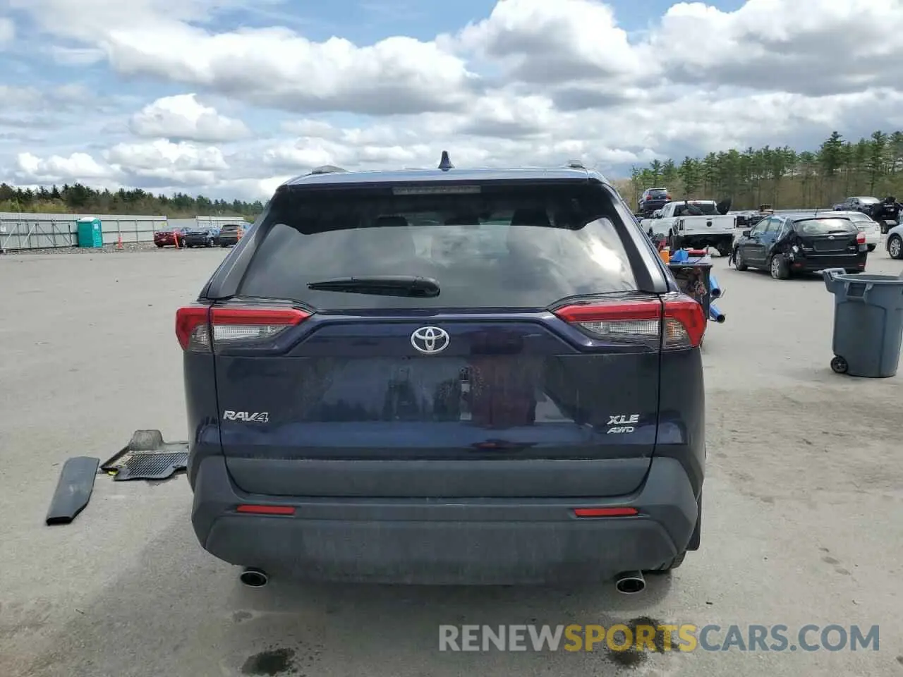 6 Photograph of a damaged car 2T3P1RFV0KW040340 TOYOTA RAV4 2019