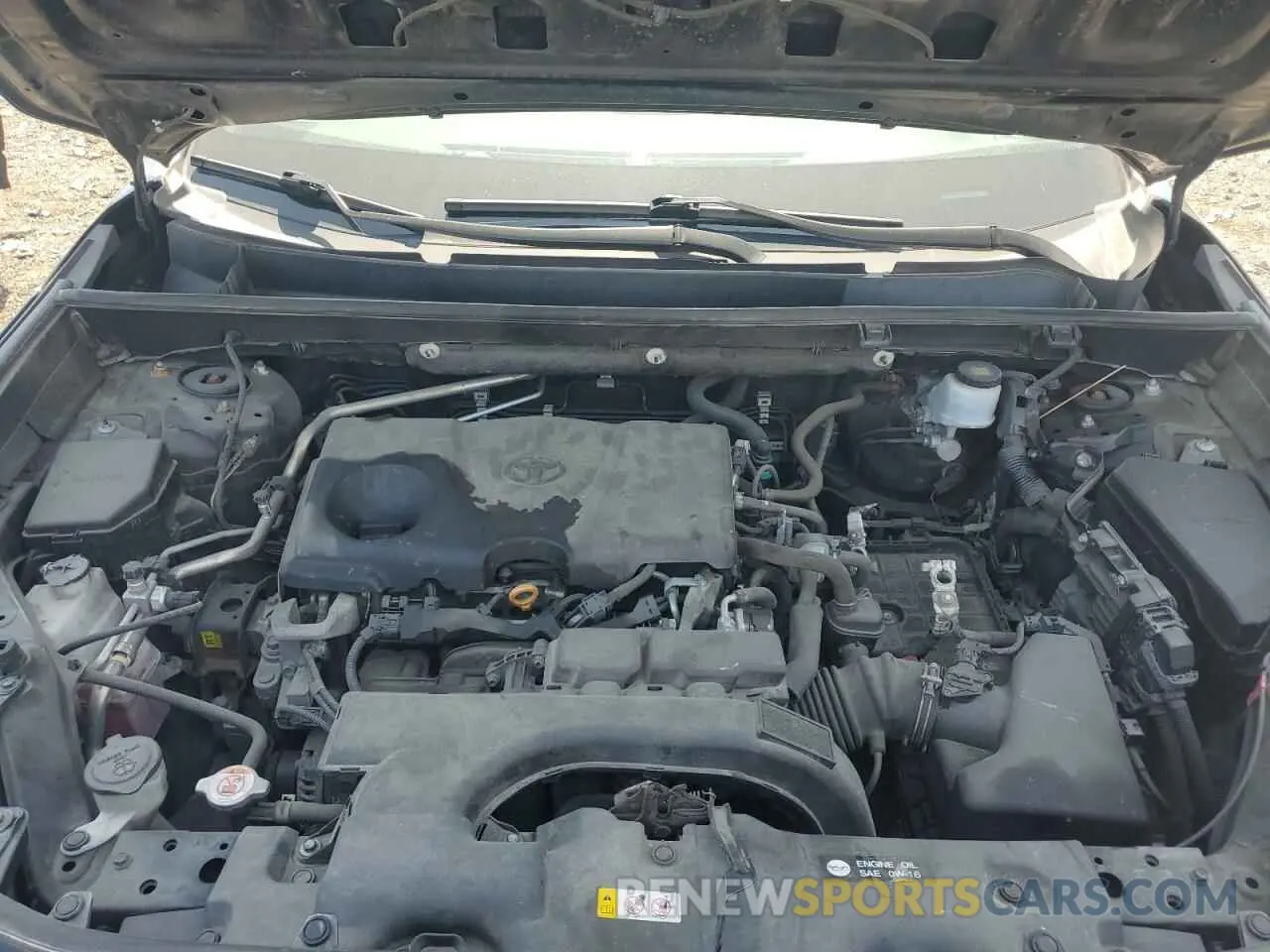 12 Photograph of a damaged car 2T3P1RFV0KW045148 TOYOTA RAV4 2019