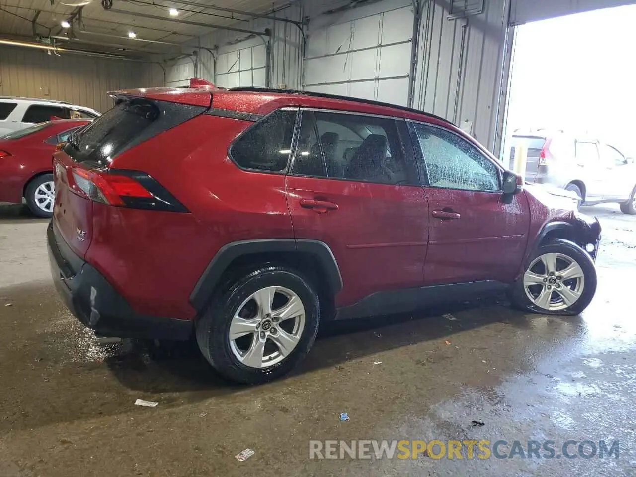 3 Фотография поврежденного автомобиля 2T3P1RFV0KW073337 TOYOTA RAV4 2019