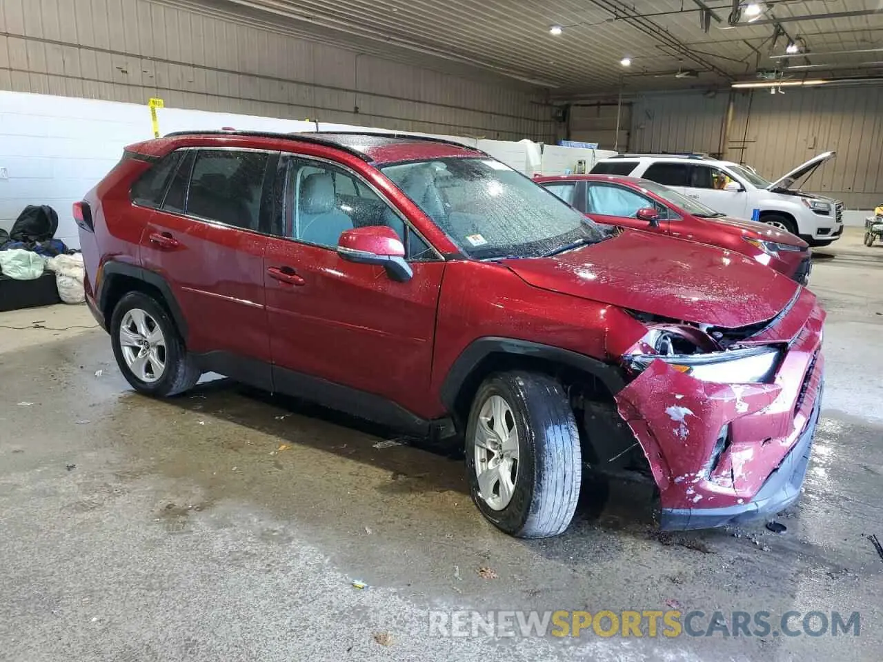 4 Фотография поврежденного автомобиля 2T3P1RFV0KW073337 TOYOTA RAV4 2019