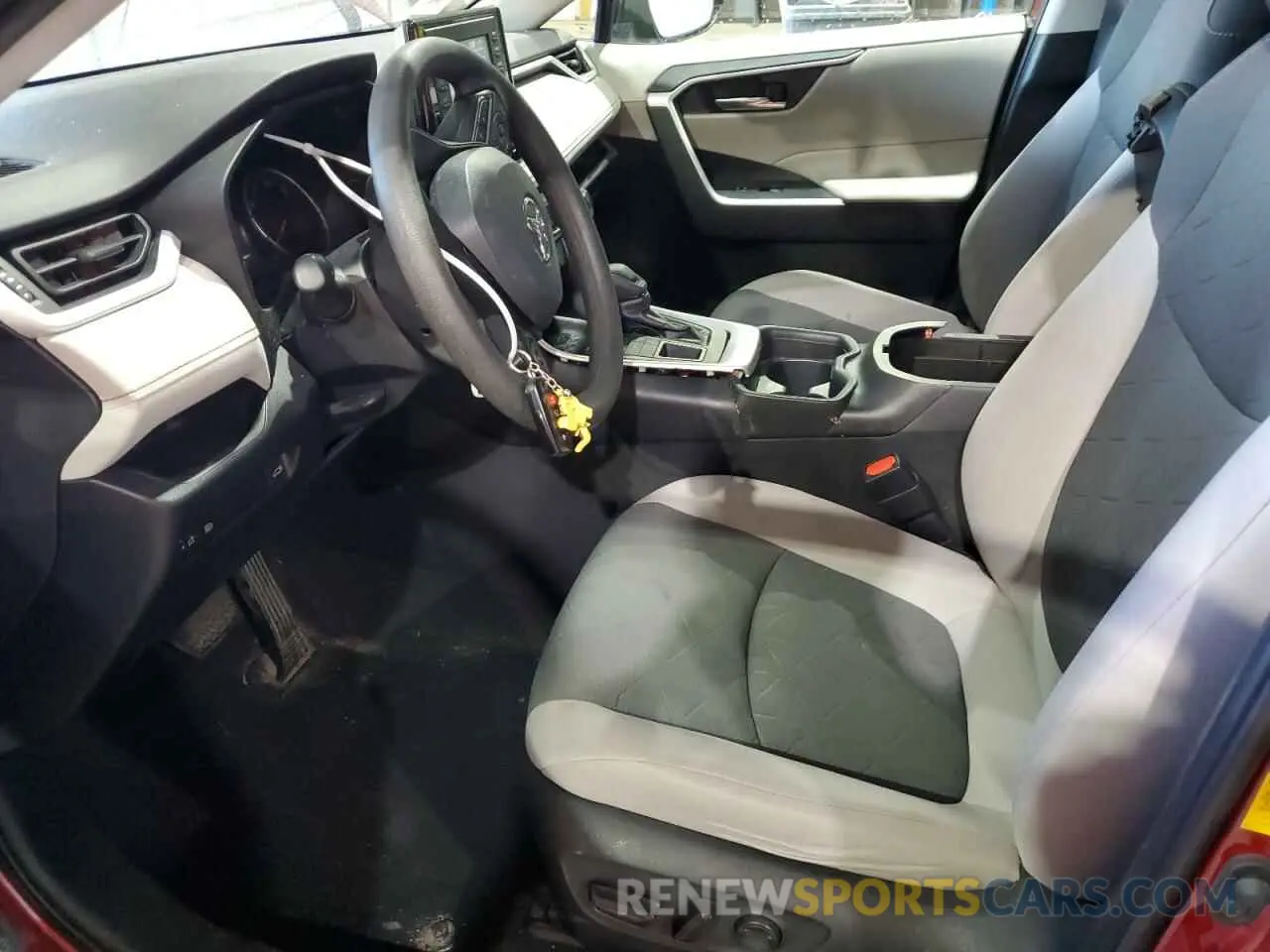 7 Фотография поврежденного автомобиля 2T3P1RFV0KW073337 TOYOTA RAV4 2019