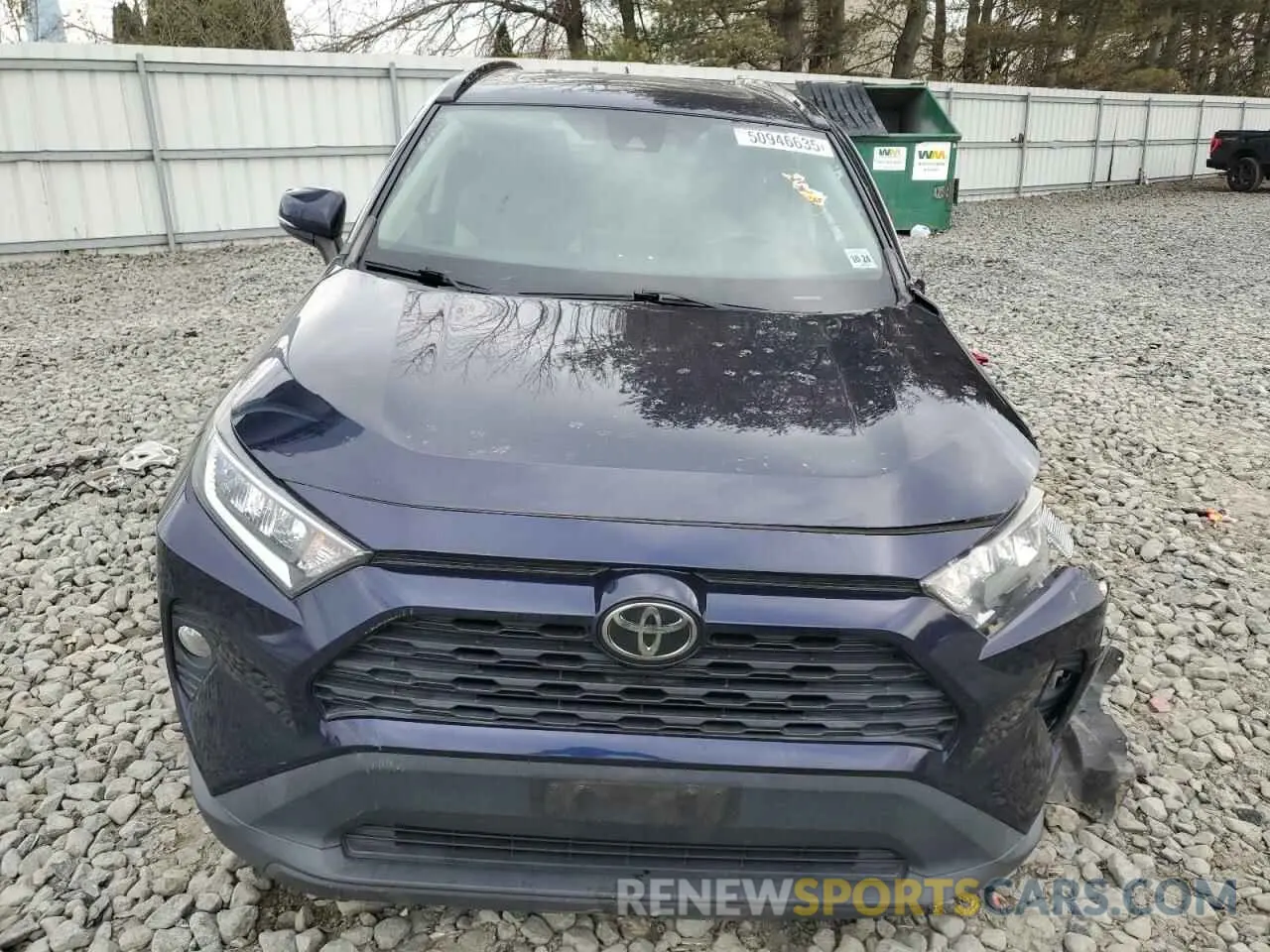 5 Photograph of a damaged car 2T3P1RFV1KW057681 TOYOTA RAV4 2019