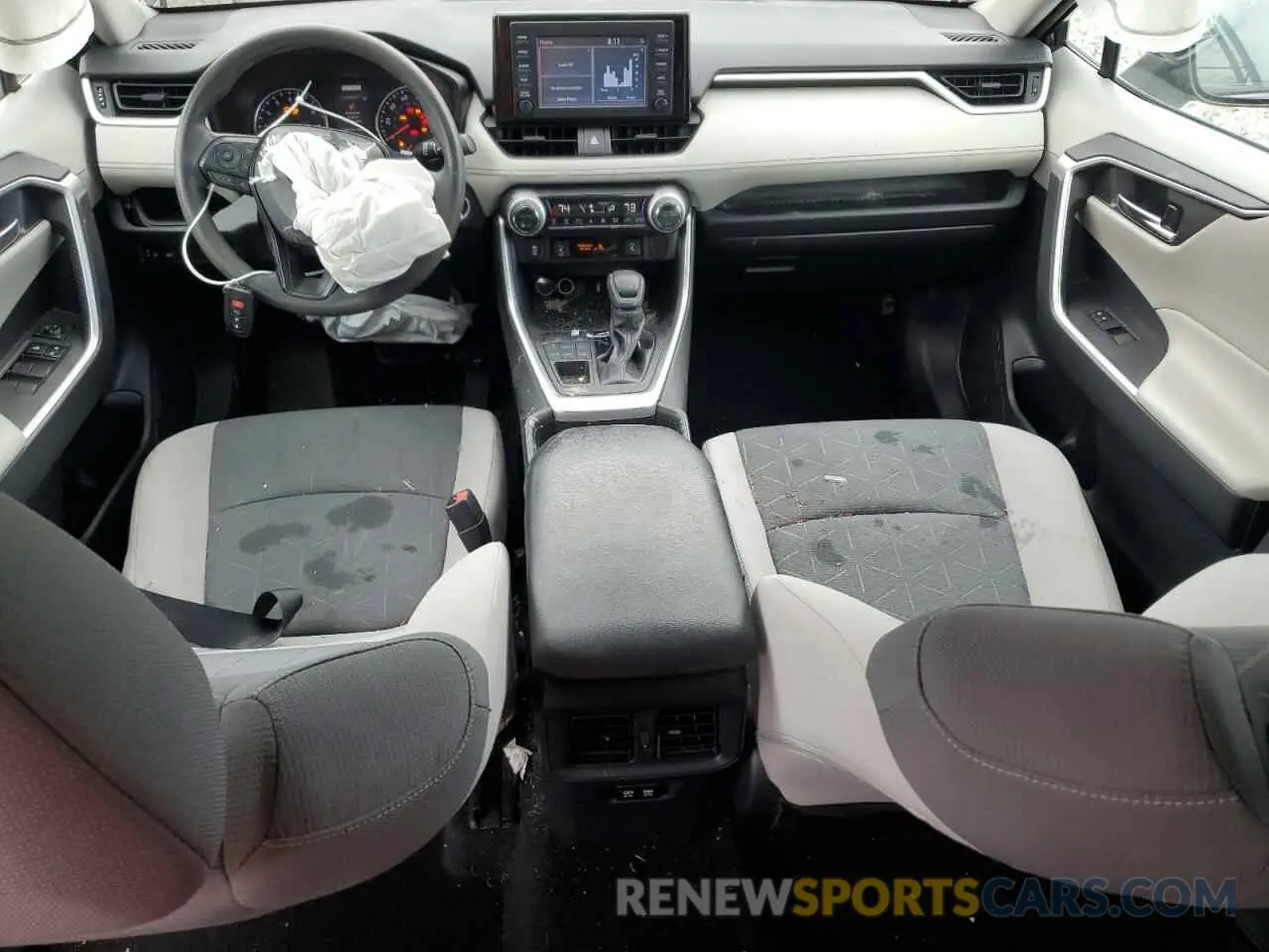 8 Photograph of a damaged car 2T3P1RFV1KW057681 TOYOTA RAV4 2019