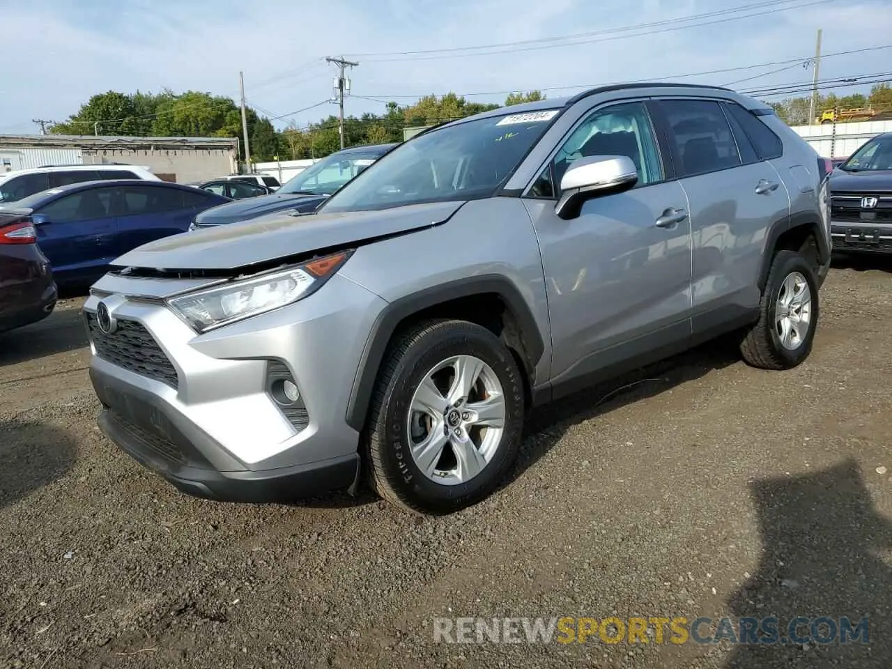 1 Photograph of a damaged car 2T3P1RFV2KC003601 TOYOTA RAV4 2019
