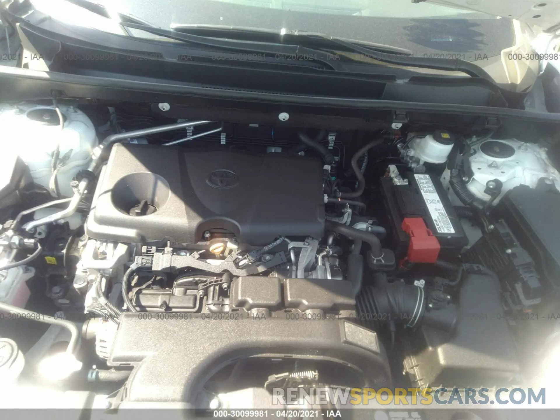 10 Photograph of a damaged car 2T3P1RFV2KC016705 TOYOTA RAV4 2019