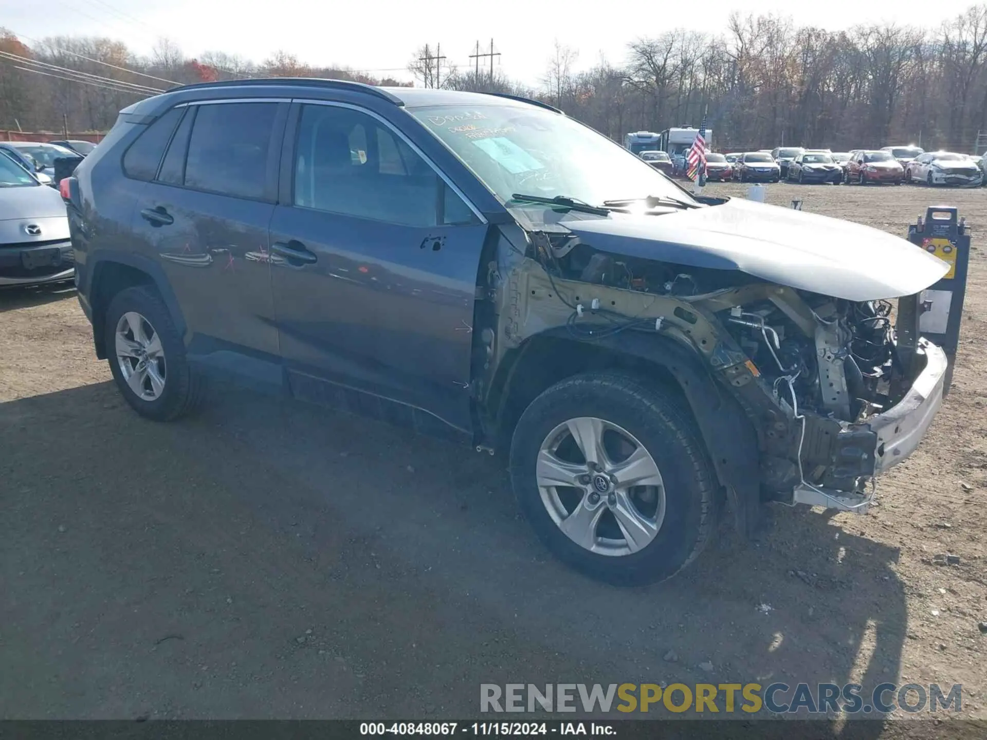 1 Фотография поврежденного автомобиля 2T3P1RFV2KC036484 TOYOTA RAV4 2019
