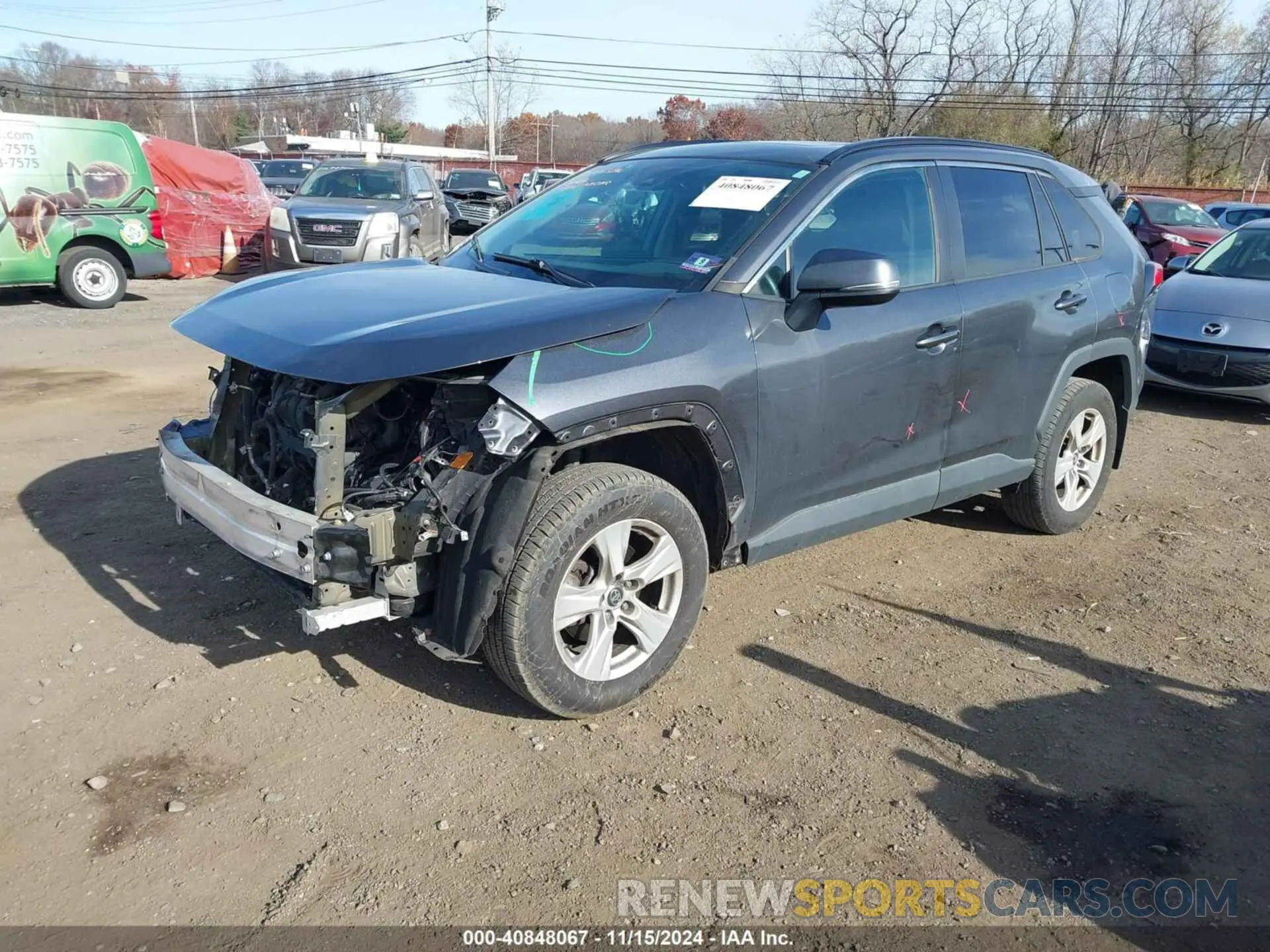 2 Фотография поврежденного автомобиля 2T3P1RFV2KC036484 TOYOTA RAV4 2019