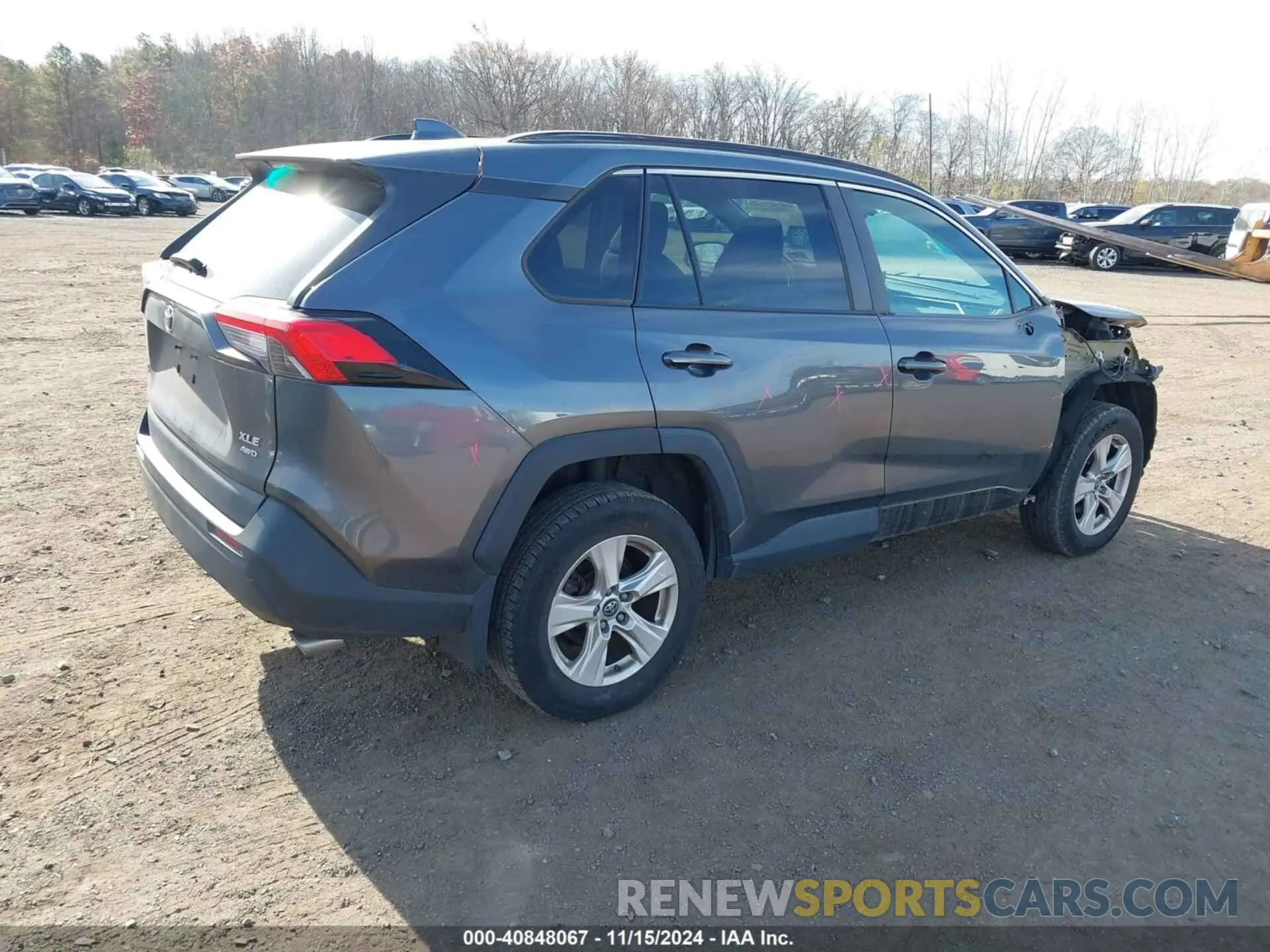 4 Фотография поврежденного автомобиля 2T3P1RFV2KC036484 TOYOTA RAV4 2019