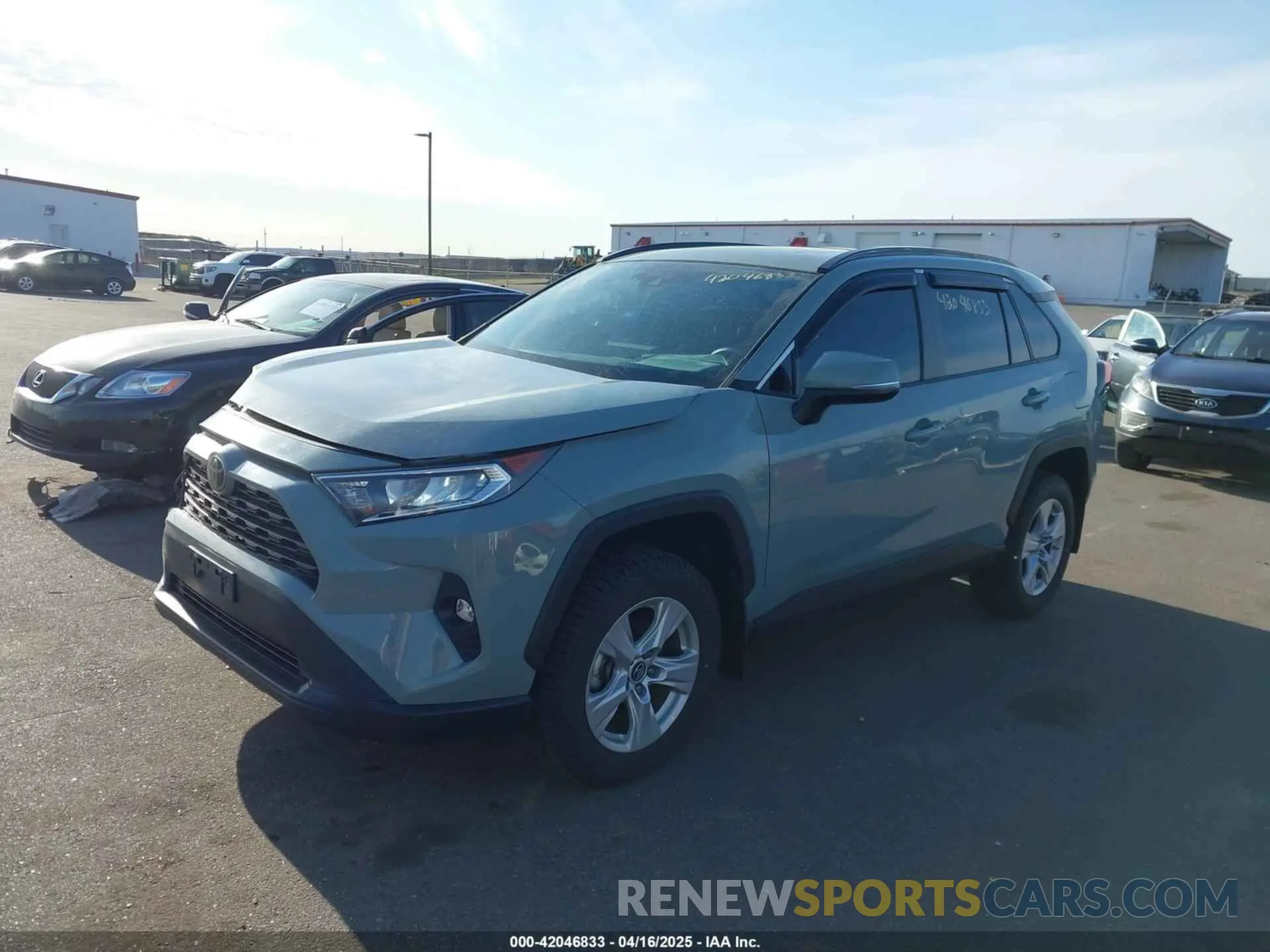 2 Photograph of a damaged car 2T3P1RFV2KW074876 TOYOTA RAV4 2019