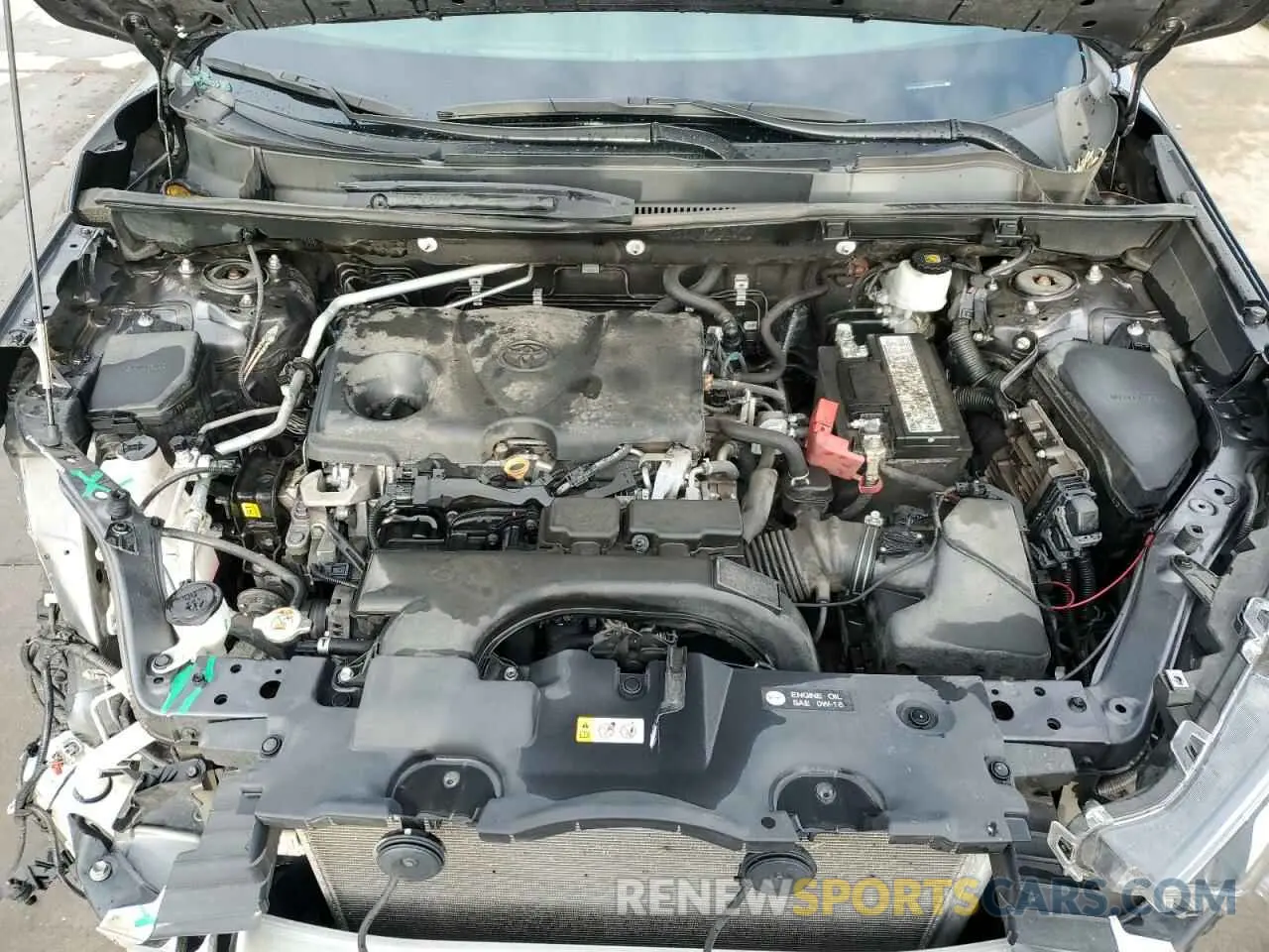 12 Фотография поврежденного автомобиля 2T3P1RFV2KW075302 TOYOTA RAV4 2019
