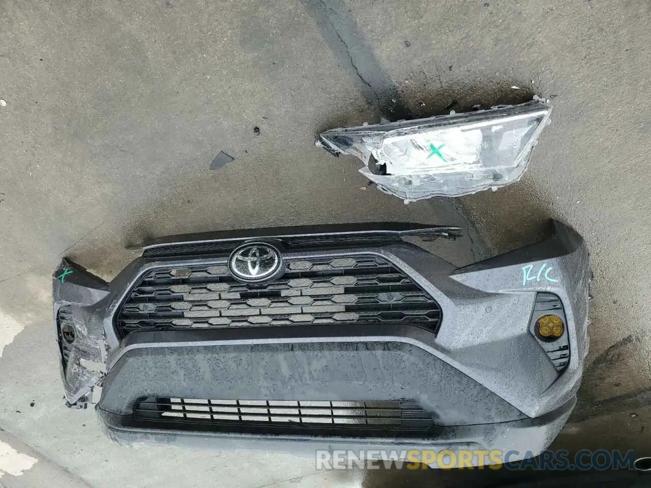 13 Фотография поврежденного автомобиля 2T3P1RFV2KW075302 TOYOTA RAV4 2019