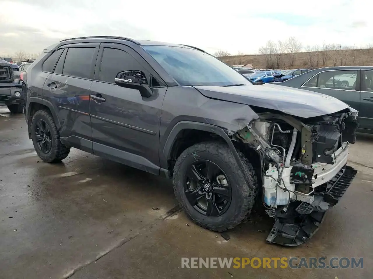 4 Фотография поврежденного автомобиля 2T3P1RFV2KW075302 TOYOTA RAV4 2019