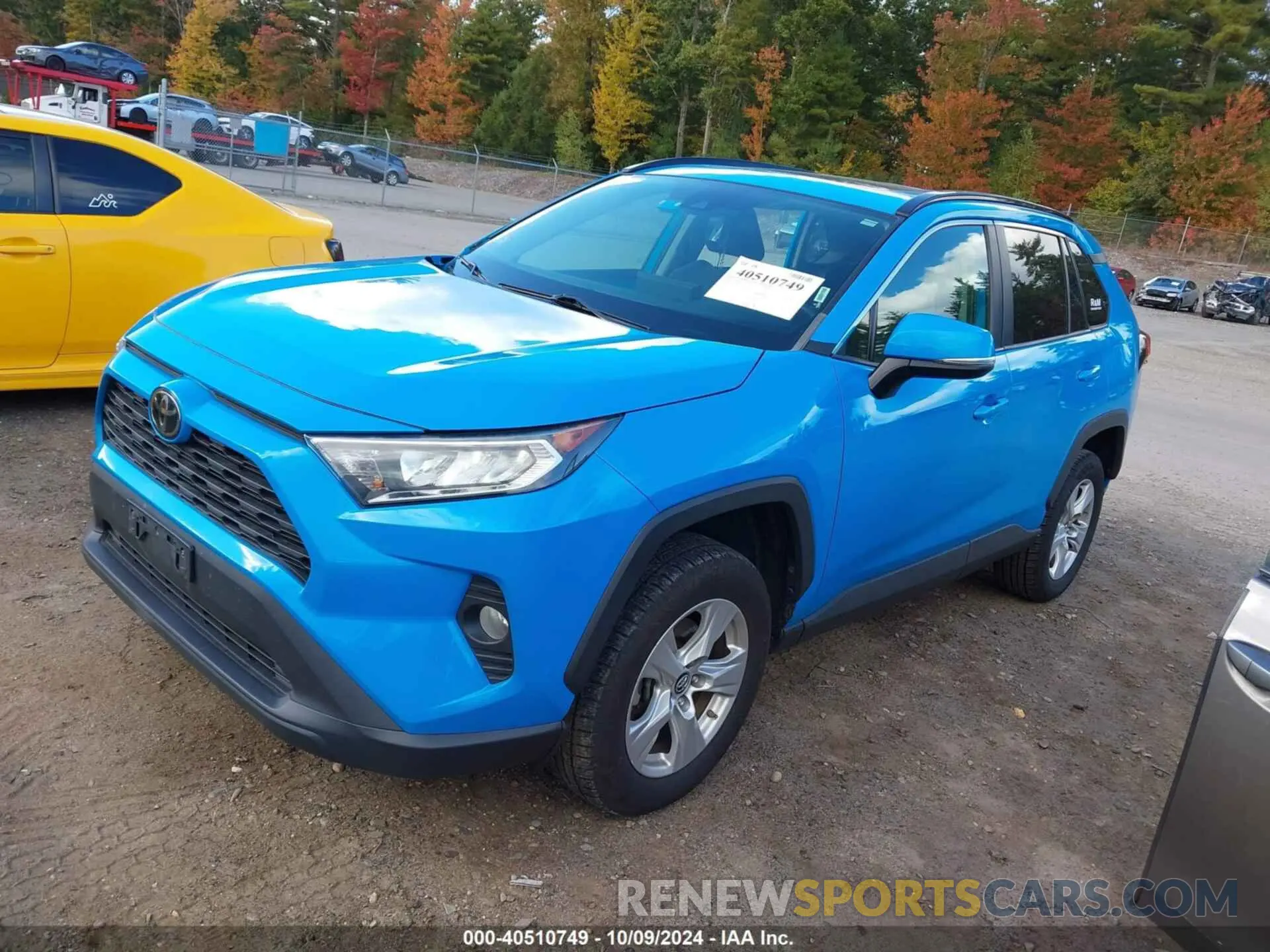 2 Photograph of a damaged car 2T3P1RFV3KC007298 TOYOTA RAV4 2019