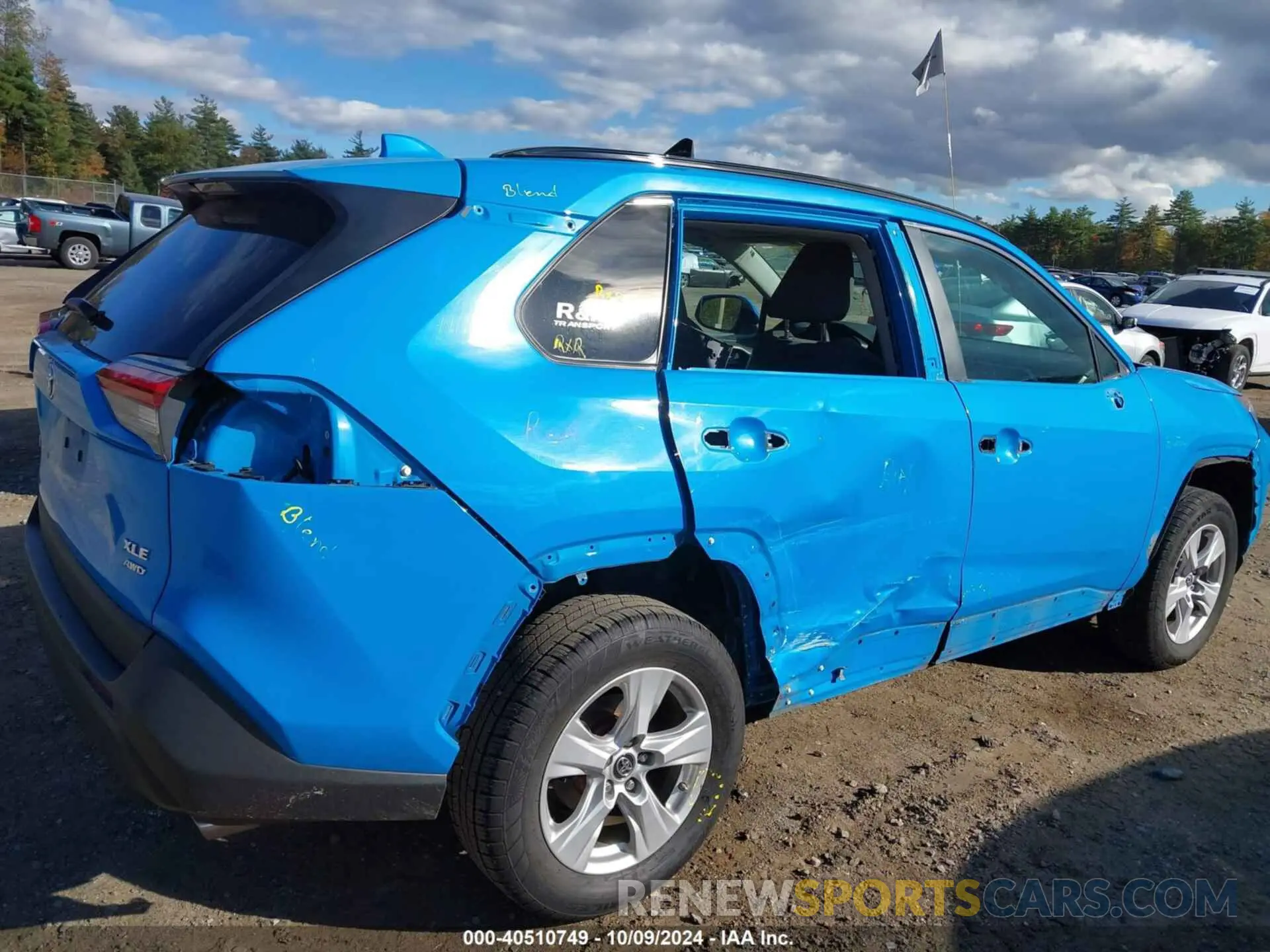 6 Photograph of a damaged car 2T3P1RFV3KC007298 TOYOTA RAV4 2019