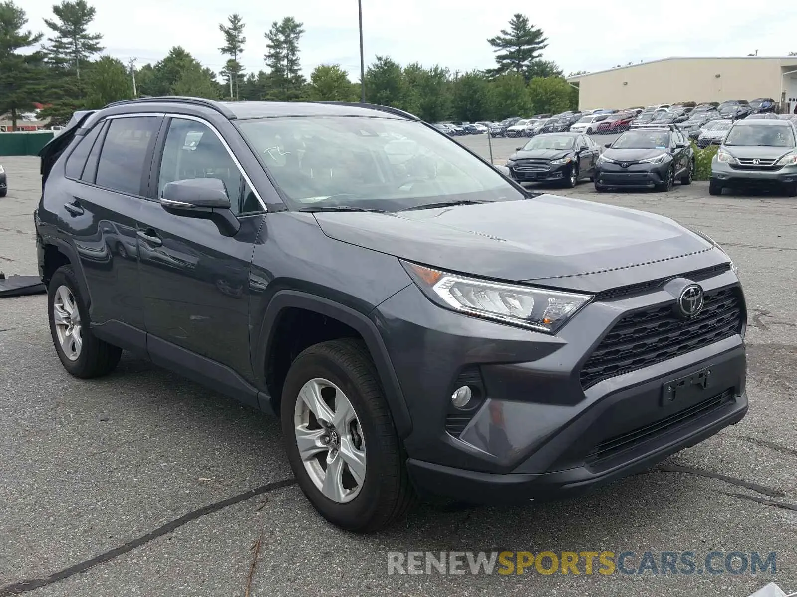 1 Photograph of a damaged car 2T3P1RFV3KC057943 TOYOTA RAV4 2019