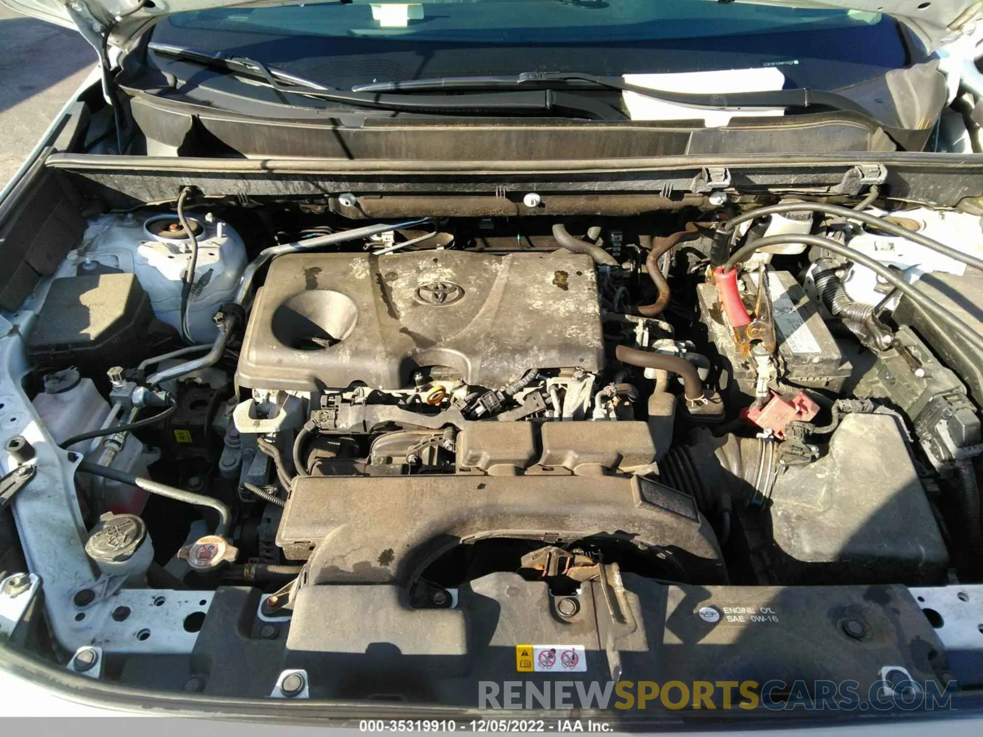 10 Фотография поврежденного автомобиля 2T3P1RFV3KW014010 TOYOTA RAV4 2019
