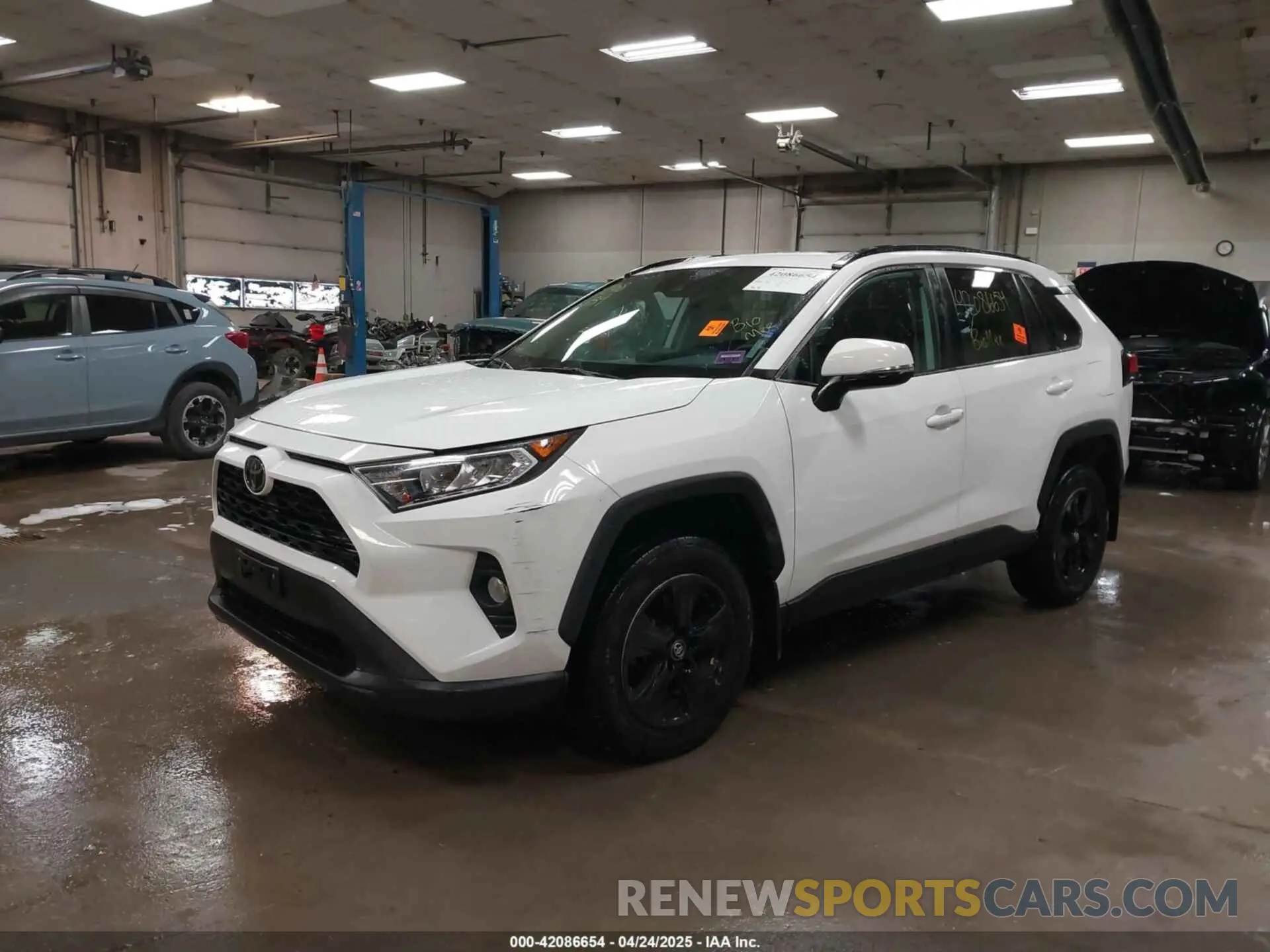 2 Фотография поврежденного автомобиля 2T3P1RFV3KW017781 TOYOTA RAV4 2019