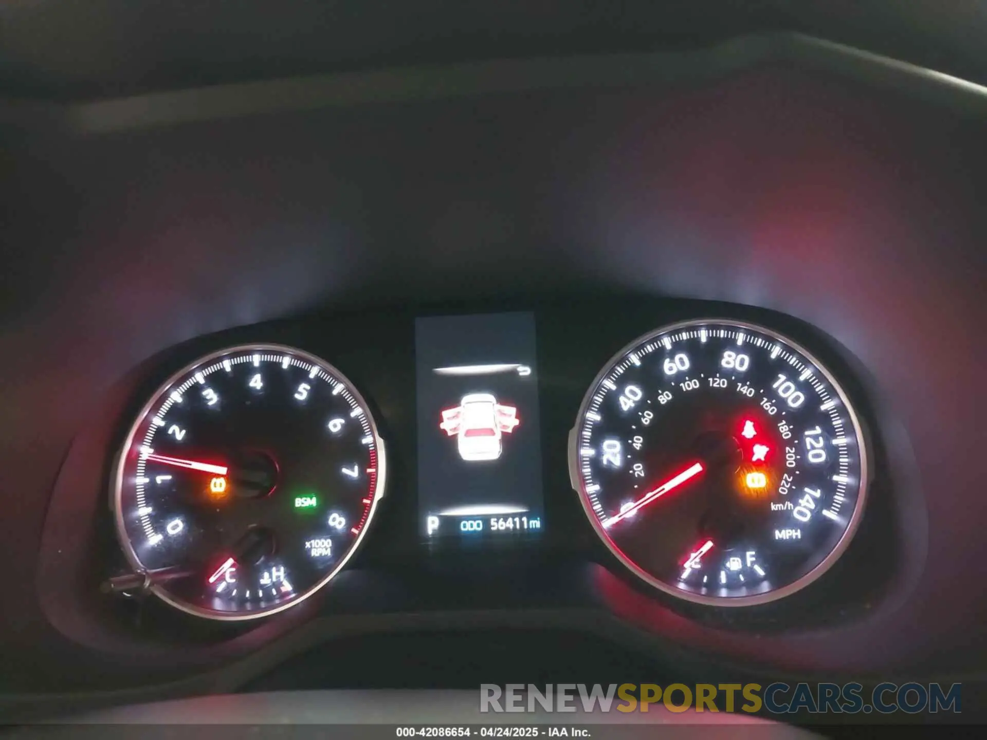7 Фотография поврежденного автомобиля 2T3P1RFV3KW017781 TOYOTA RAV4 2019