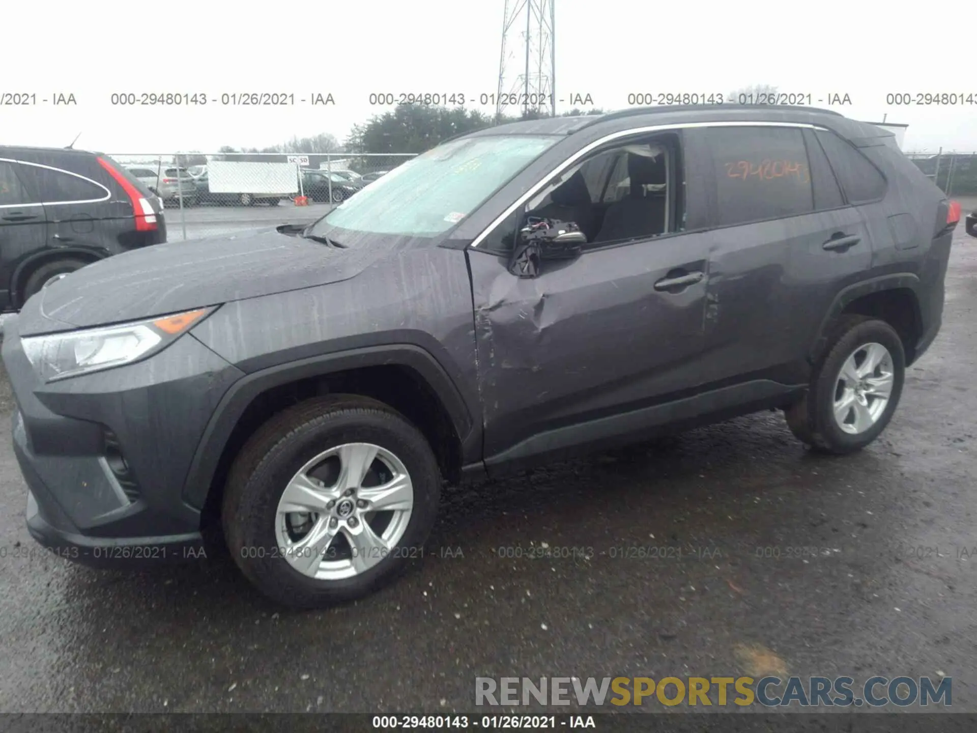 6 Photograph of a damaged car 2T3P1RFV3KW020728 TOYOTA RAV4 2019