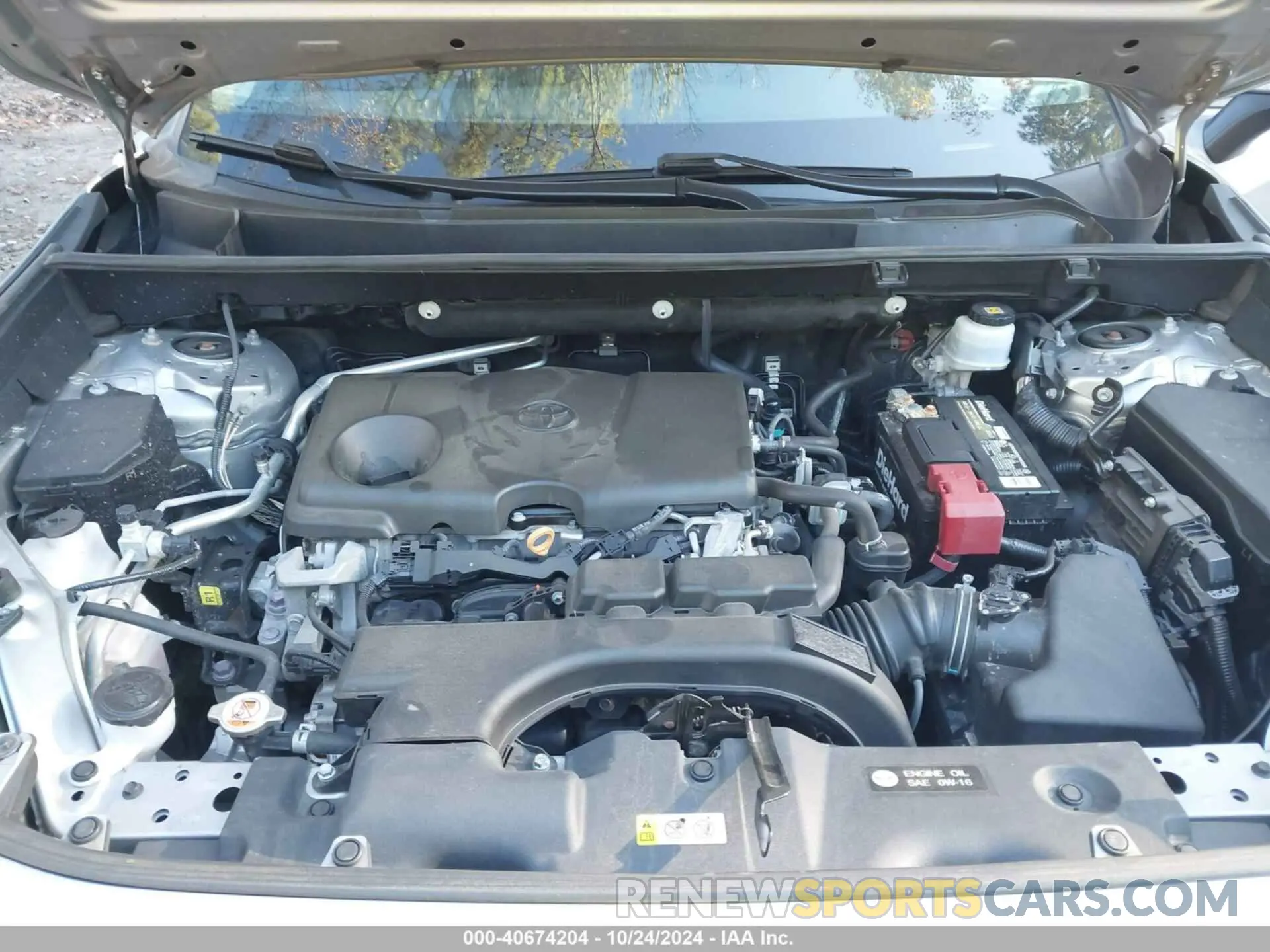 10 Фотография поврежденного автомобиля 2T3P1RFV3KW029459 TOYOTA RAV4 2019