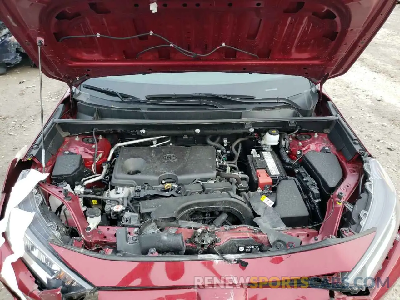 7 Photograph of a damaged car 2T3P1RFV3KW053745 TOYOTA RAV4 2019