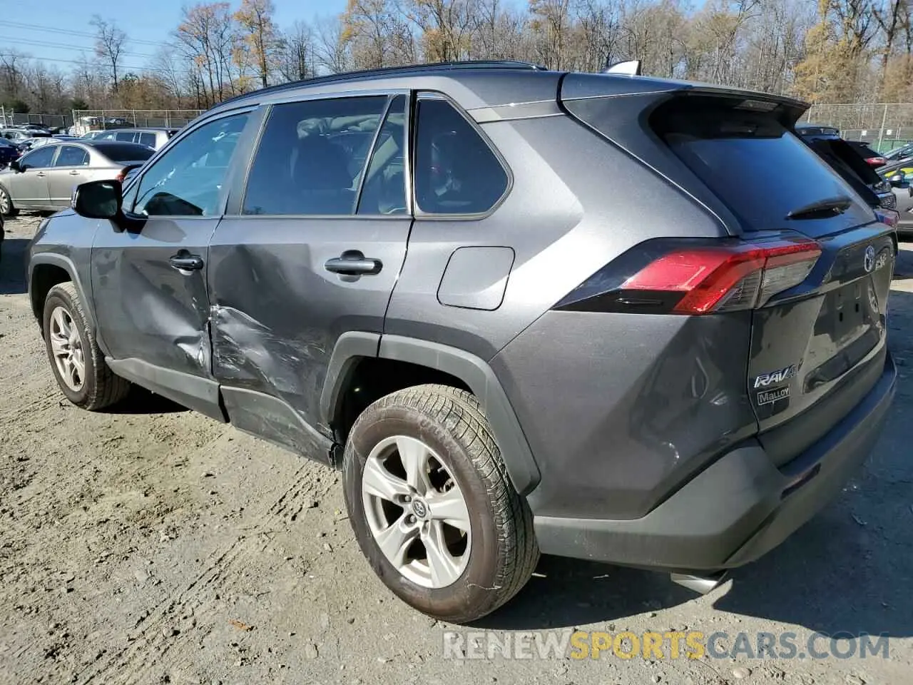 2 Фотография поврежденного автомобиля 2T3P1RFV3KW066642 TOYOTA RAV4 2019