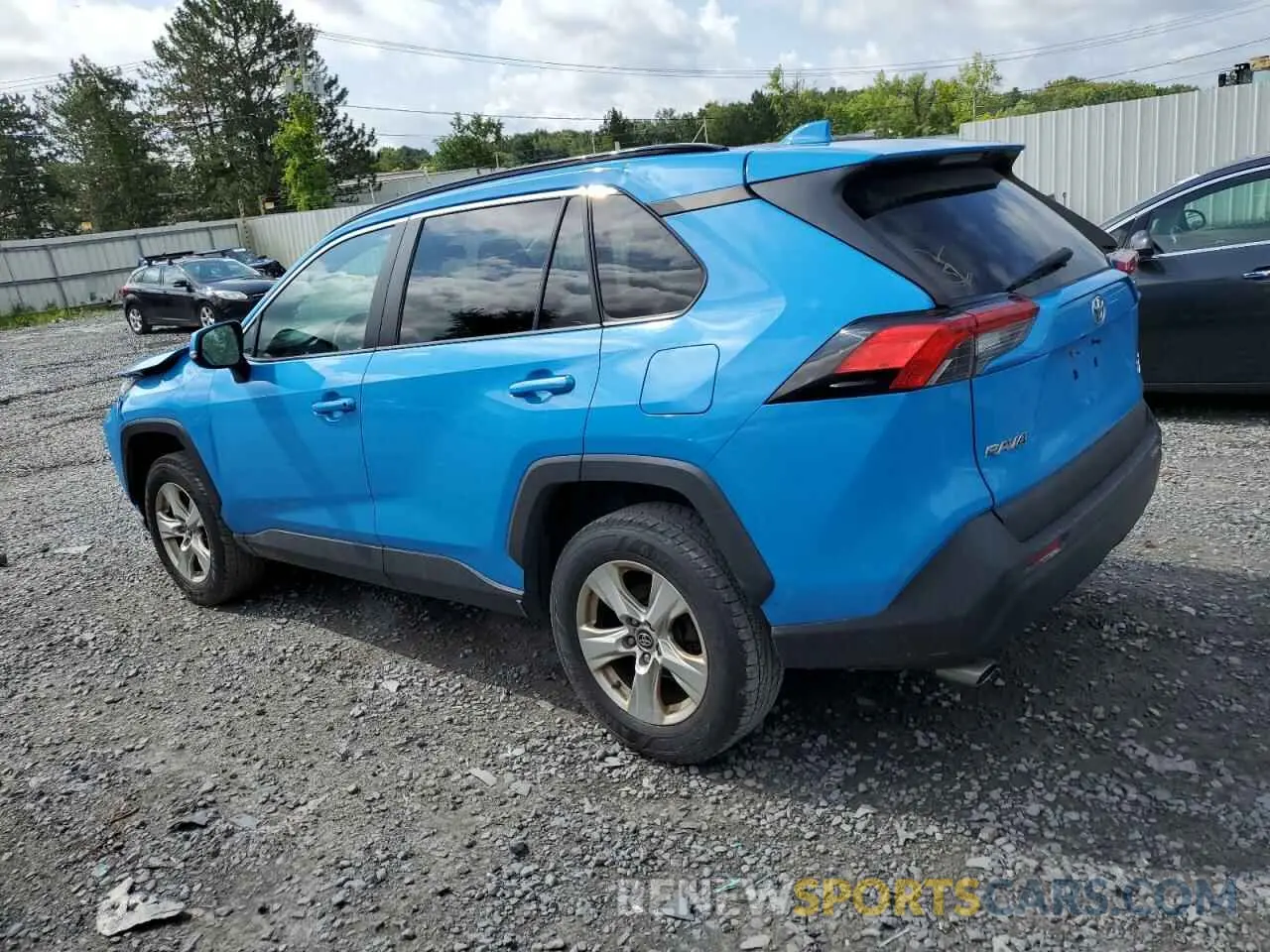 2 Photograph of a damaged car 2T3P1RFV4KC047454 TOYOTA RAV4 2019