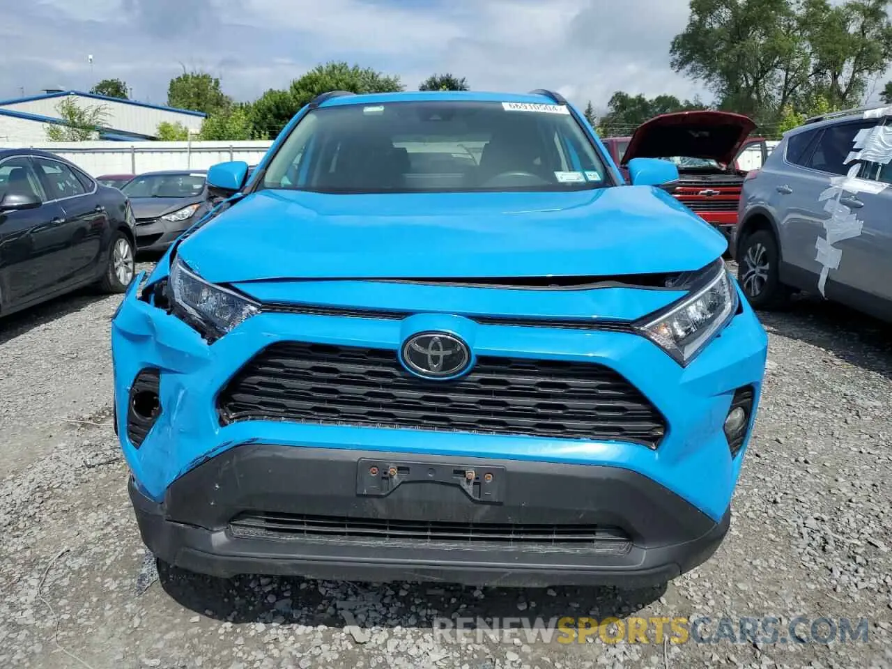 5 Photograph of a damaged car 2T3P1RFV4KC047454 TOYOTA RAV4 2019