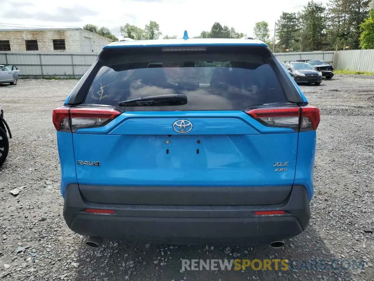 6 Photograph of a damaged car 2T3P1RFV4KC047454 TOYOTA RAV4 2019