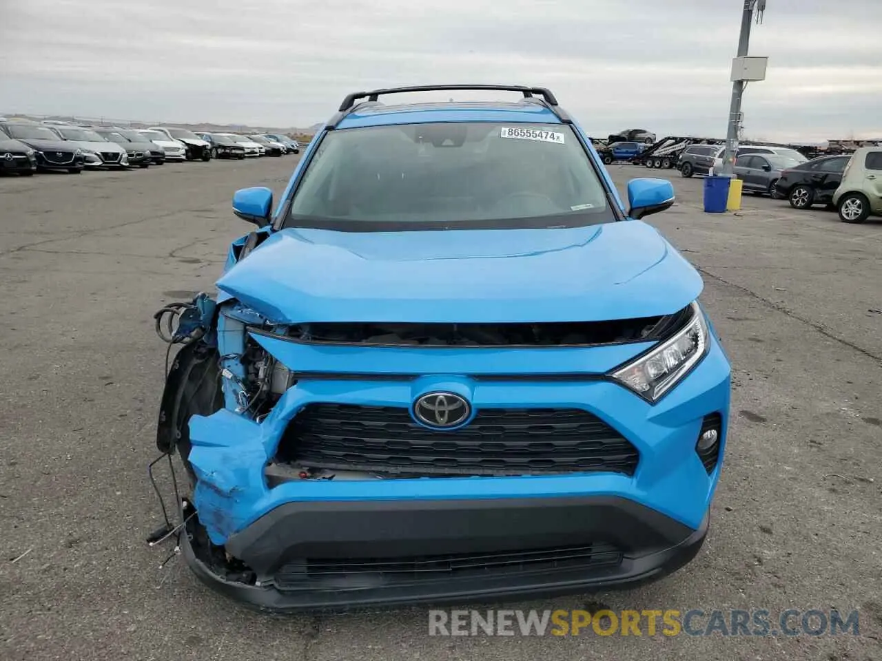 5 Фотография поврежденного автомобиля 2T3P1RFV4KW011729 TOYOTA RAV4 2019
