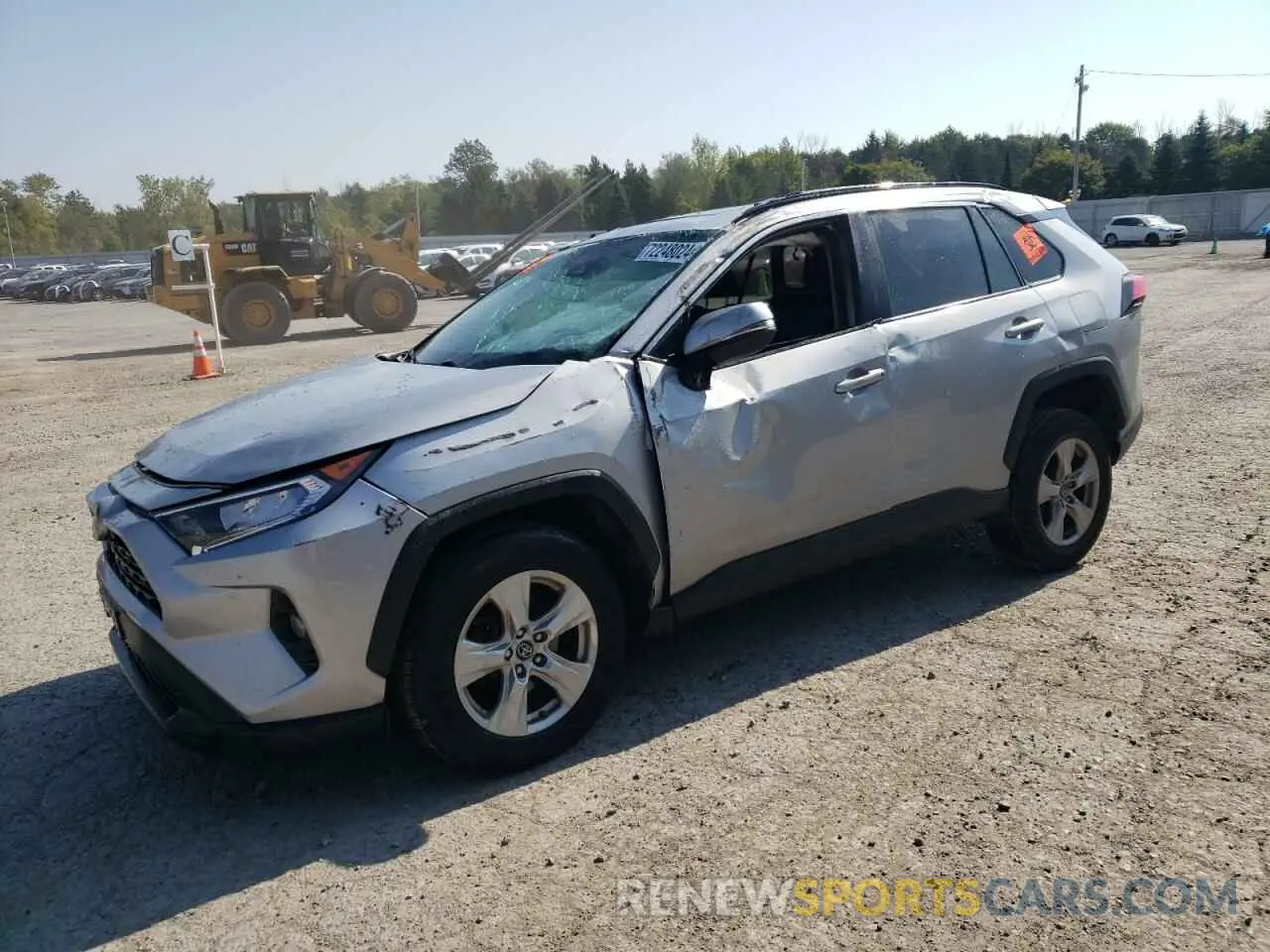 1 Фотография поврежденного автомобиля 2T3P1RFV4KW015859 TOYOTA RAV4 2019