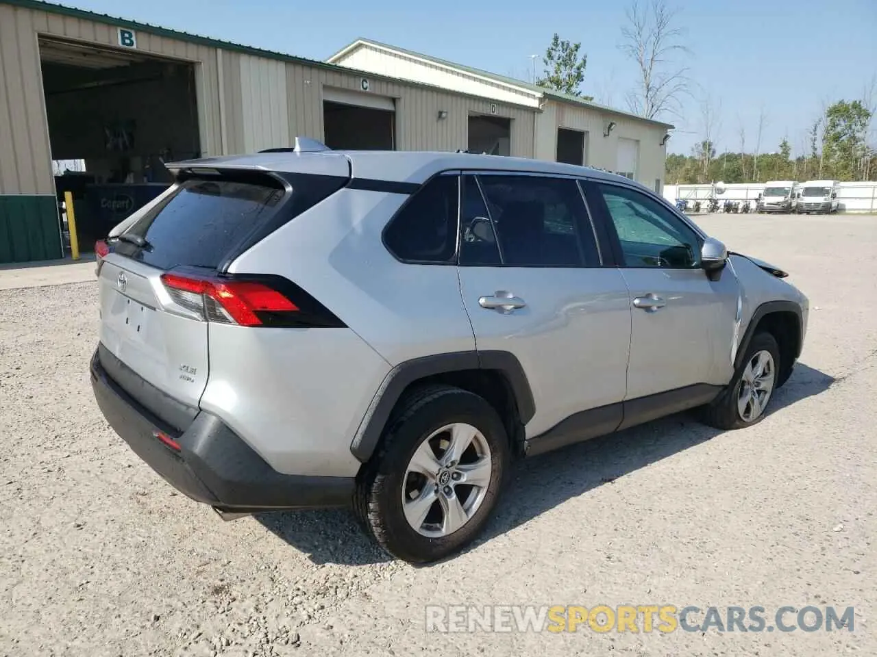 3 Фотография поврежденного автомобиля 2T3P1RFV4KW015859 TOYOTA RAV4 2019